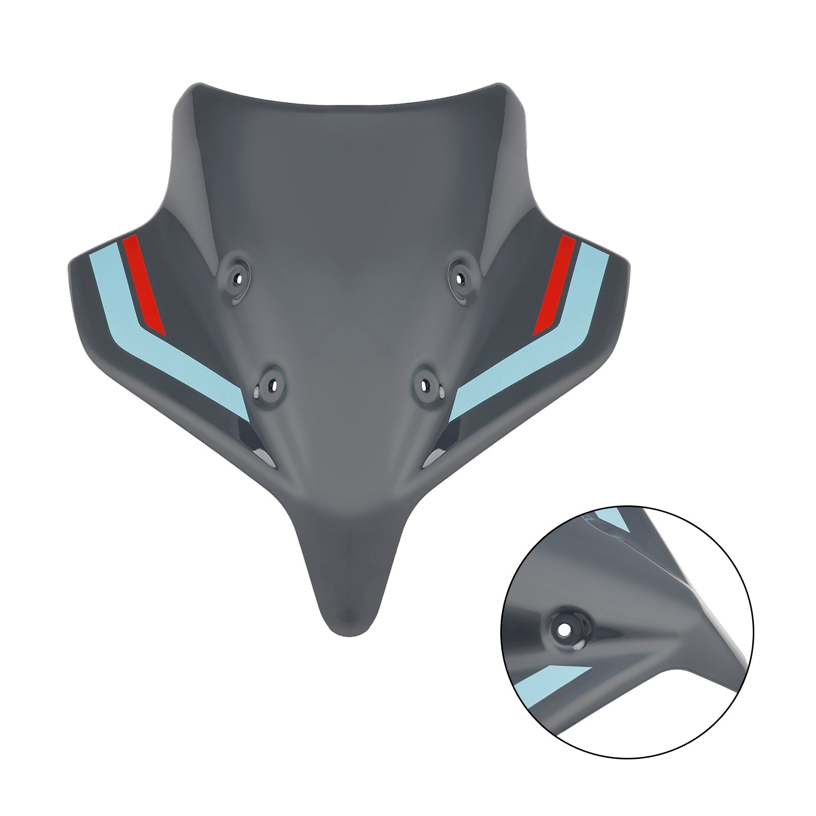 ABS-moottoripyörän tuulilasi Yamaha MT-10/MT-10 SP 2022-2024