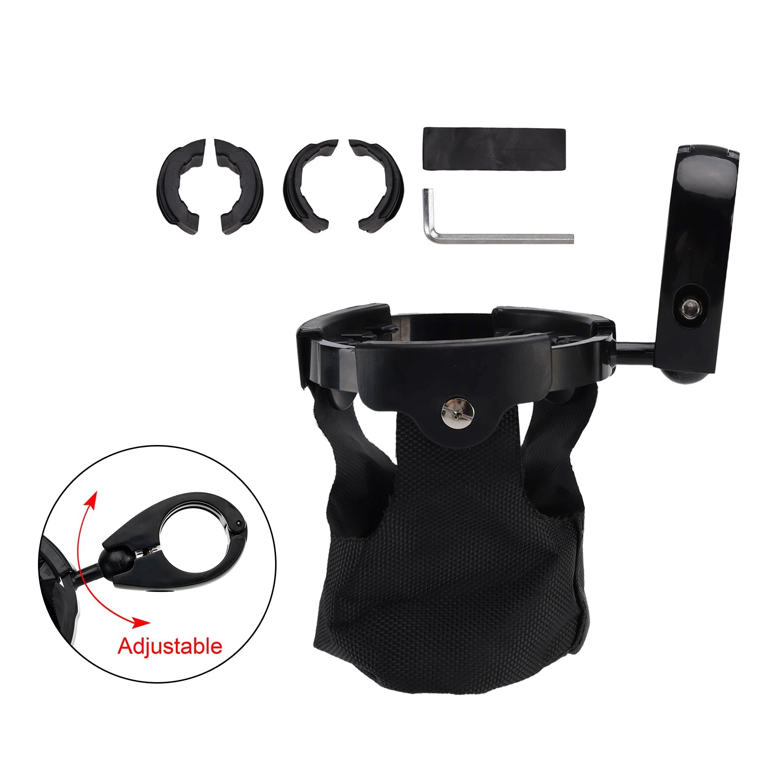 Universele verstelbare flessenhouder/bekerhouder voor Can-Am Maverick X3