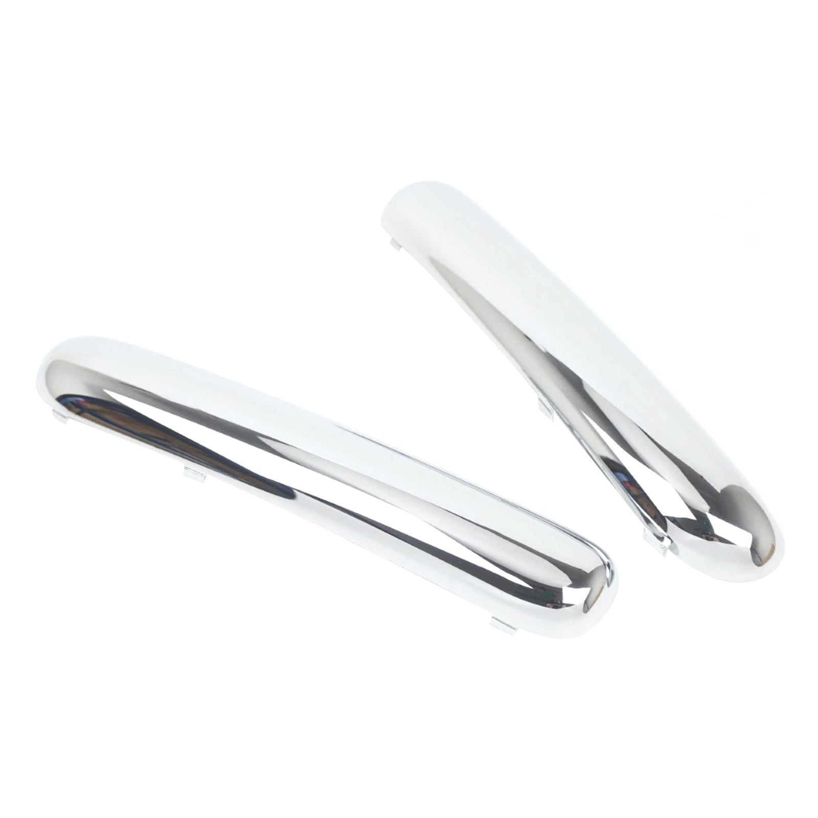 Par de molduras cromadas para parachoques delantero para Mini One Cooper R50/R52/R53 (2001-2004)