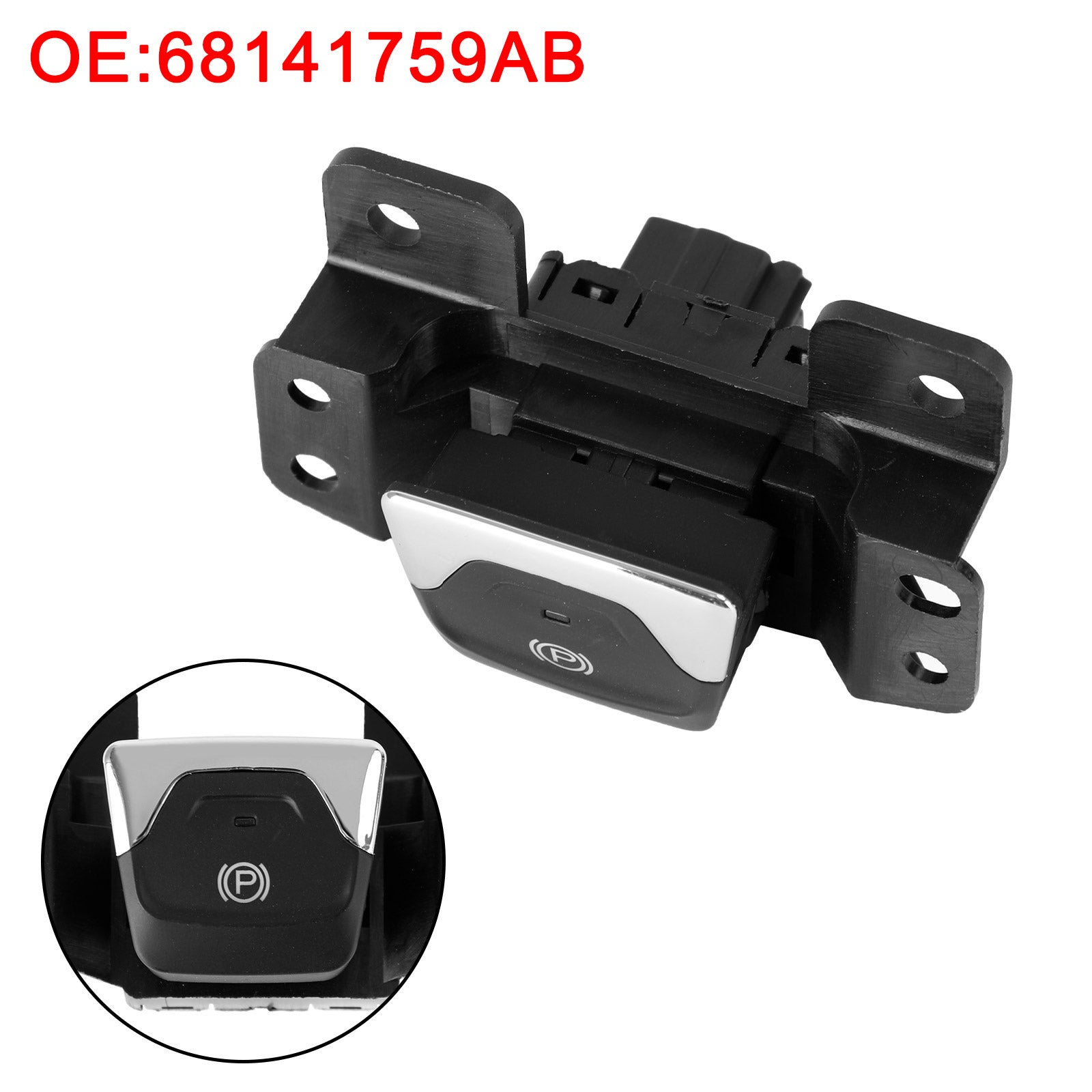 Interruttore elettrico della maniglia del freno di stazionamento 68141759AB per Jeep Cherokee 2014-2020