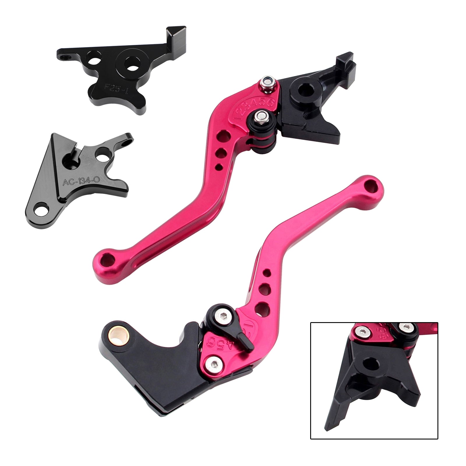 Krótka dźwignia hamulca i sprzęgła dla Honda CB350 CB350 2021-2023