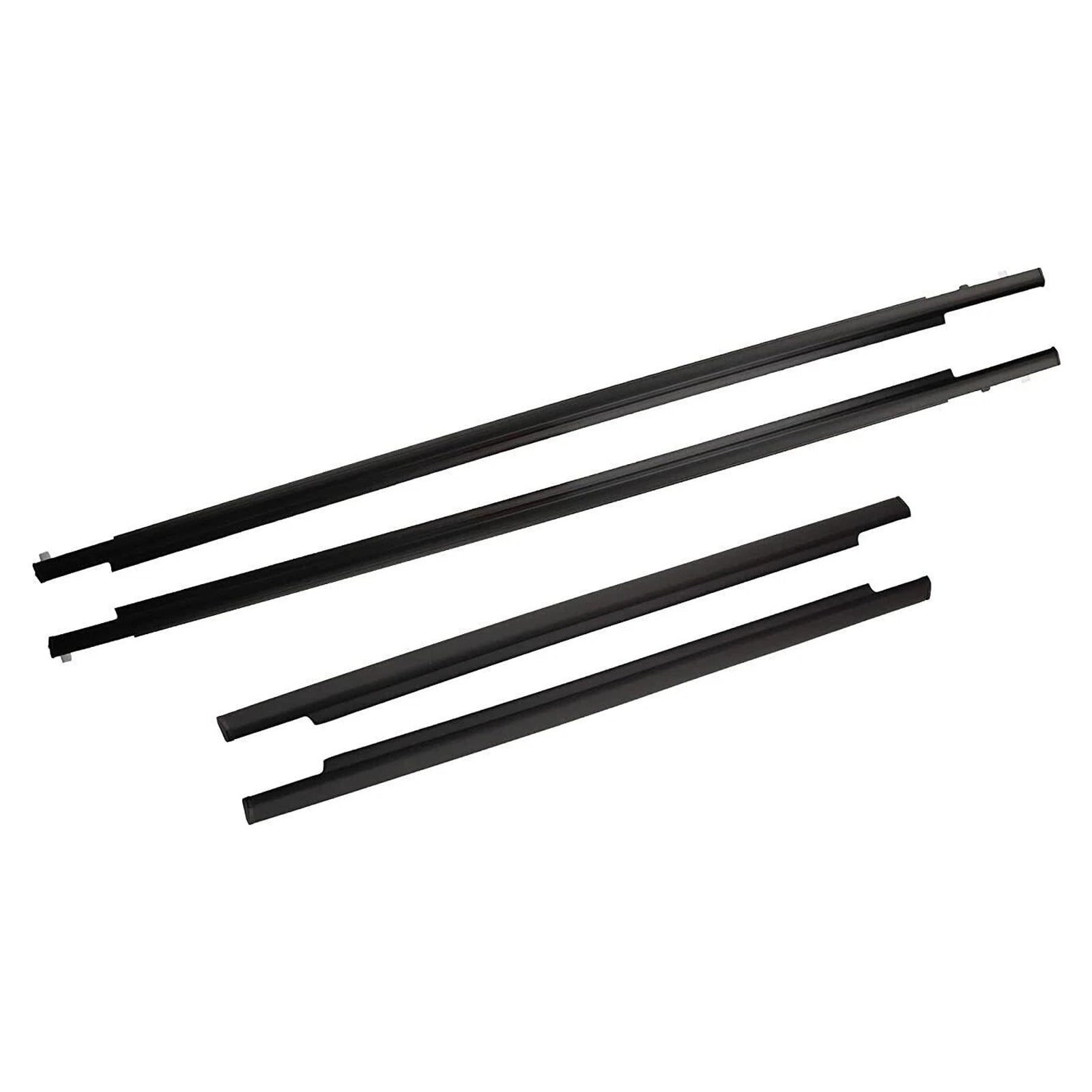 Joint d'étanchéité de moulure de fenêtre (4 pièces) pour Toyota FJ Cruiser (2007-2014).