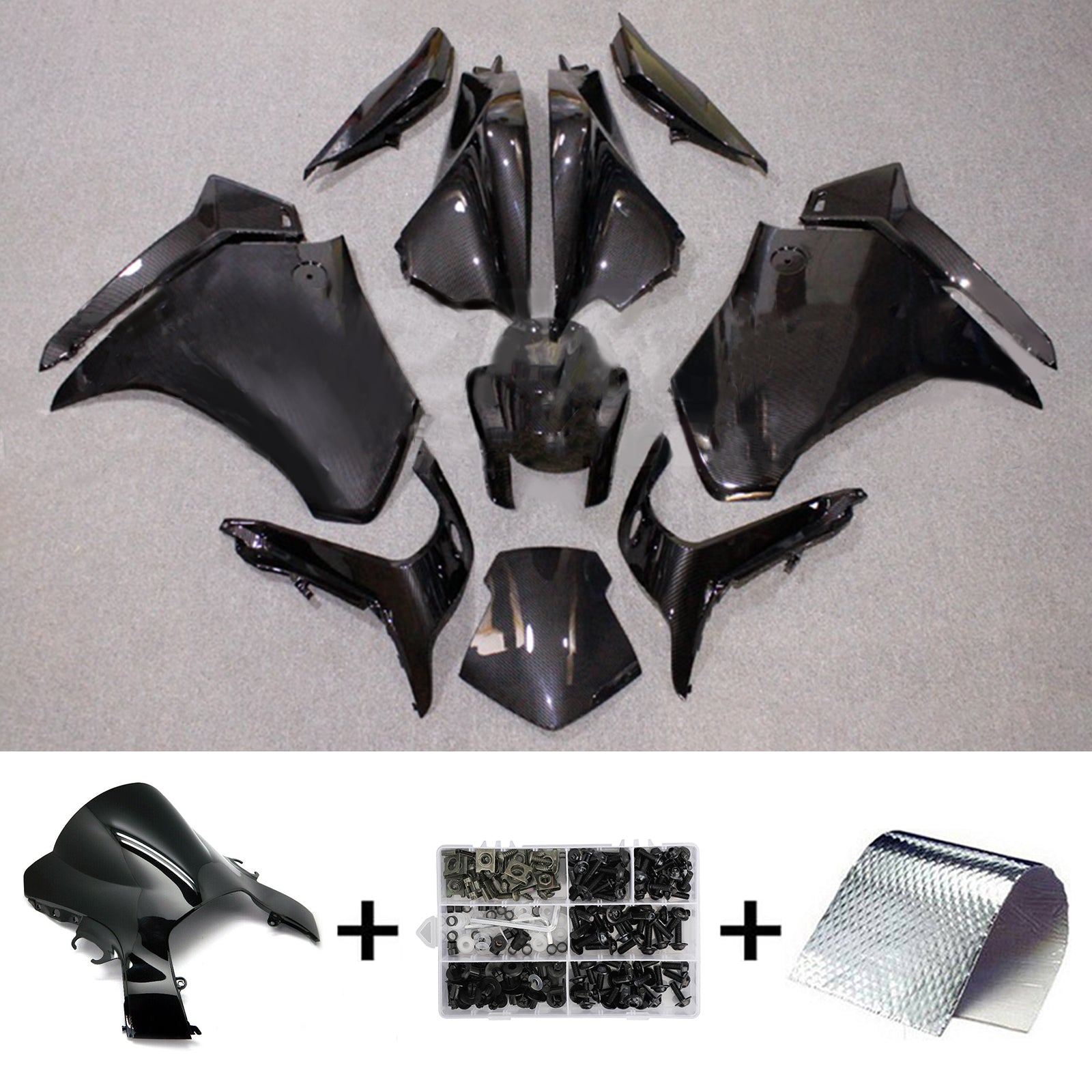 Kit de carenado de inyección Bodywork ABS para Honda VFR1200 2010-2013