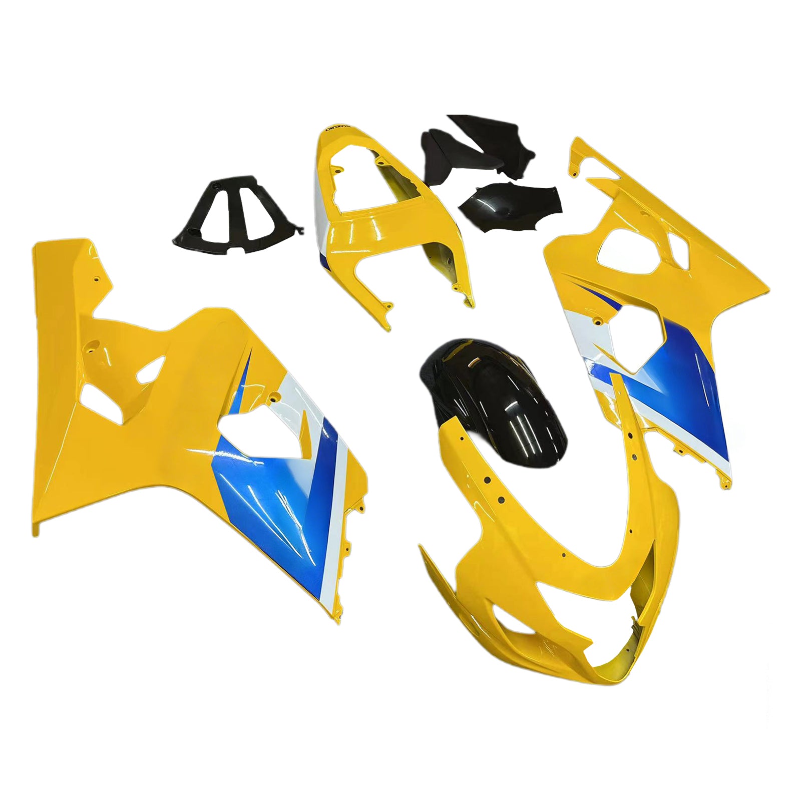 Kit de carénage par injection, carrosserie en plastique ABS, compatible avec Suzuki GSXR 600/750 2004-2005