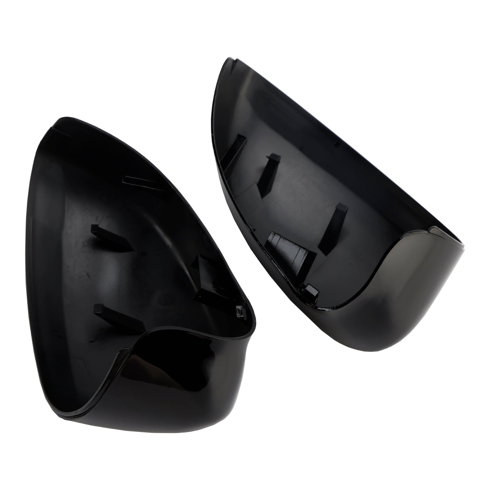 Par de cubiertas de espejos laterales para Fiat 500 (2007-2024) y Grande Punto (2005-2018)