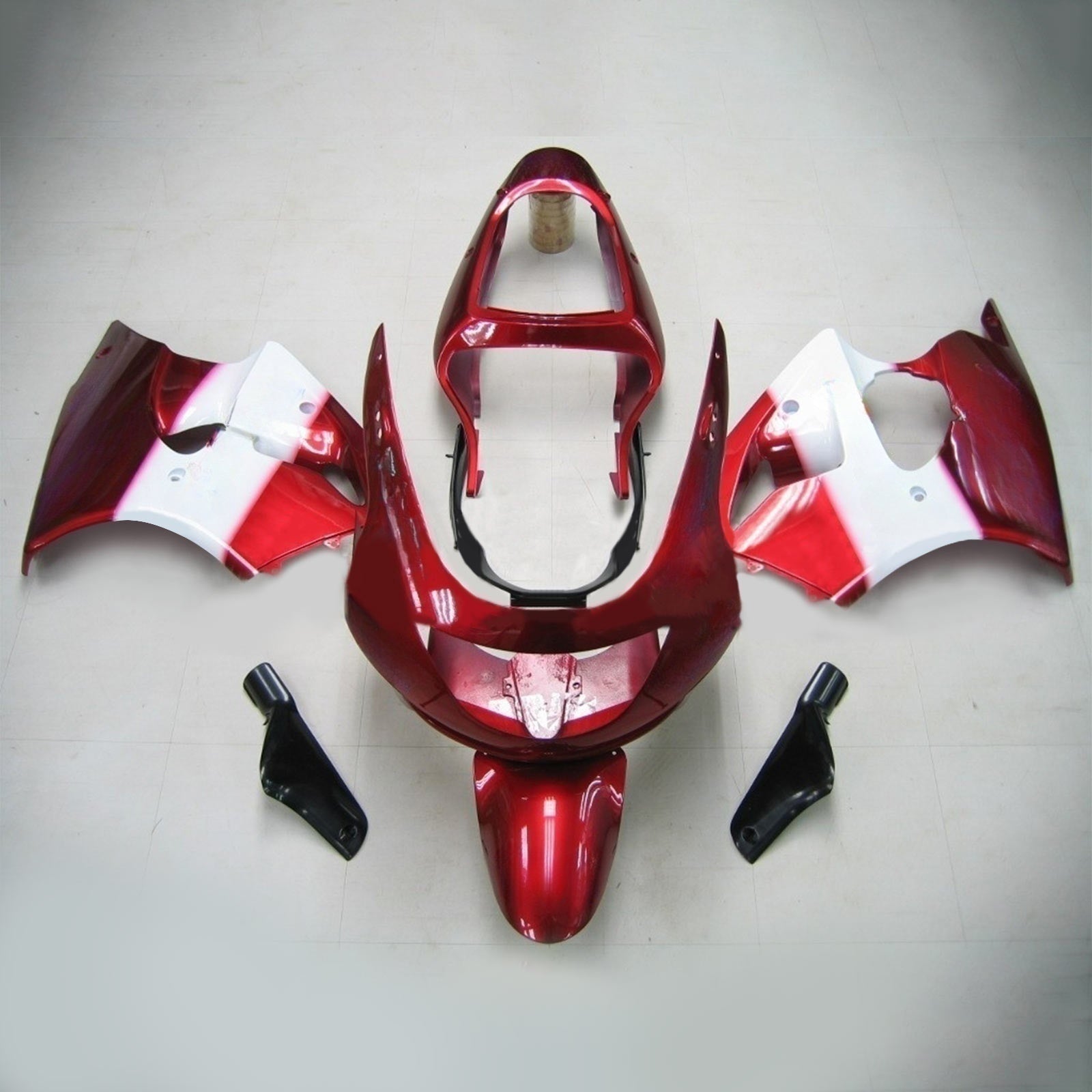 Injection carénage kit carrosserie plastique ABS fit pour Kawasaki ZX6R 1998-1999