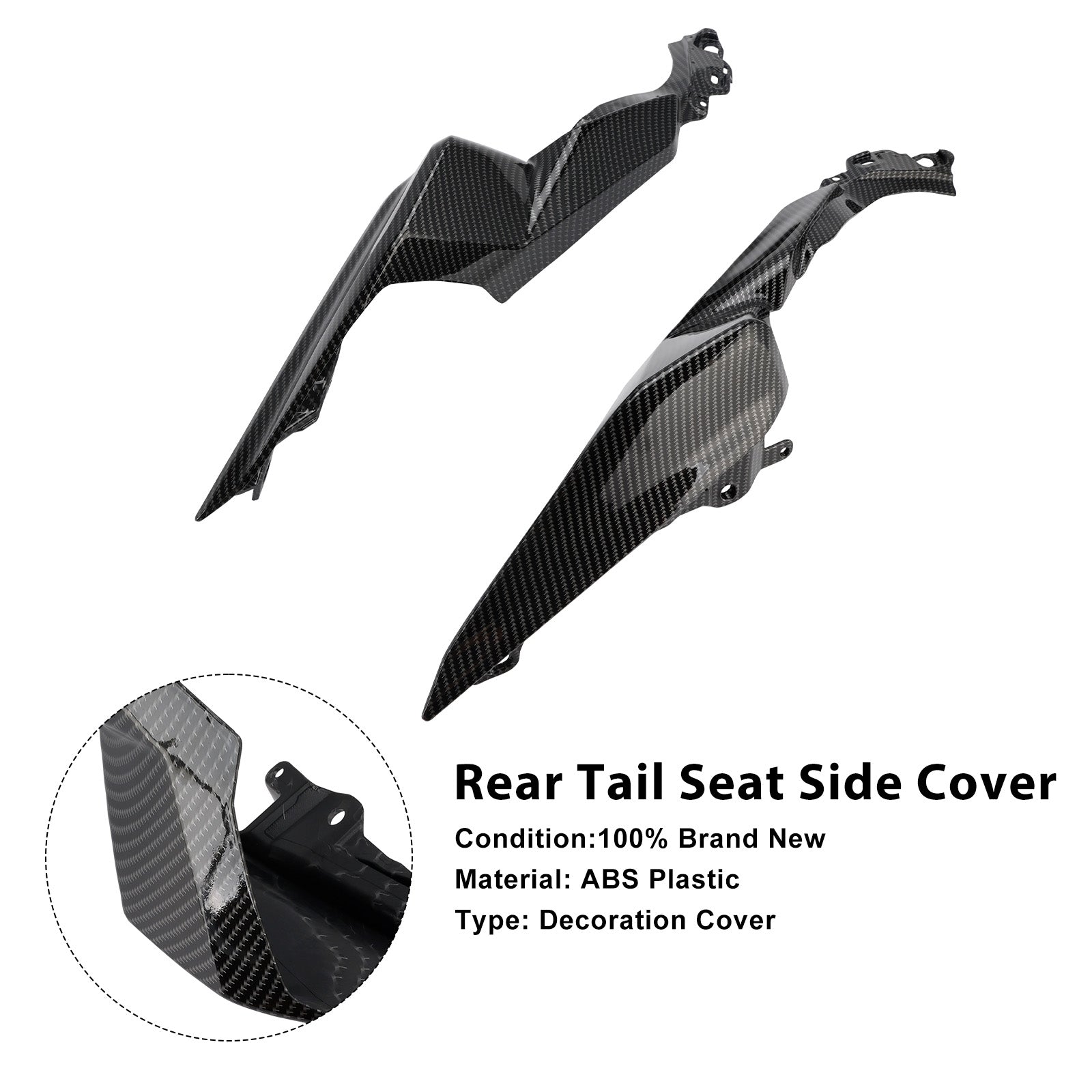 Carénage latéral de selle arrière pour Yamaha YZF-R3 R25 MT-03 (2025-2026)