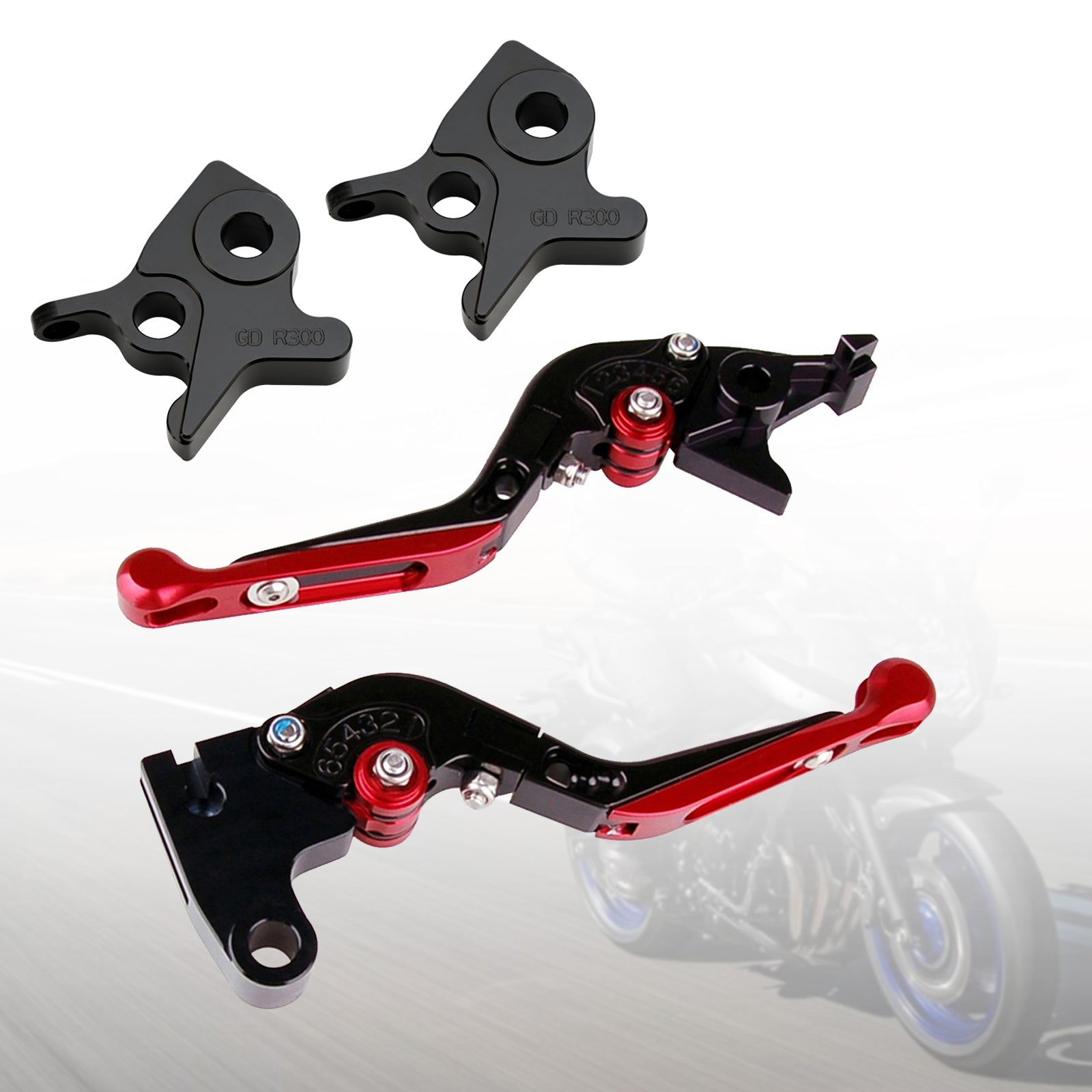 Palanca de freno y embrague ajustable para Kymco AK550 2017-2022