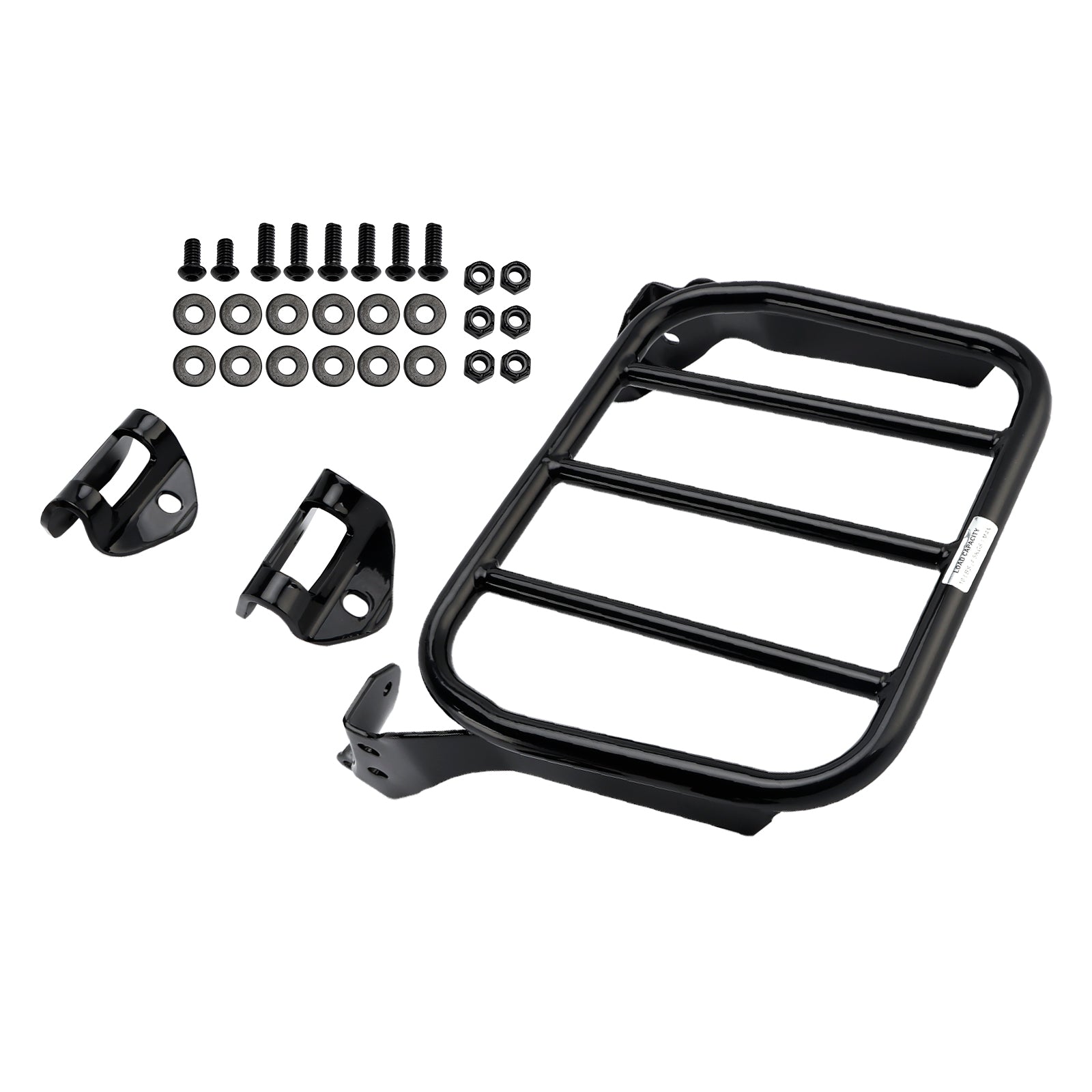 Sissy Bar Sport, porte-bagages pour Fat Bob Low Rider Sport Glide 2018-2025, noir