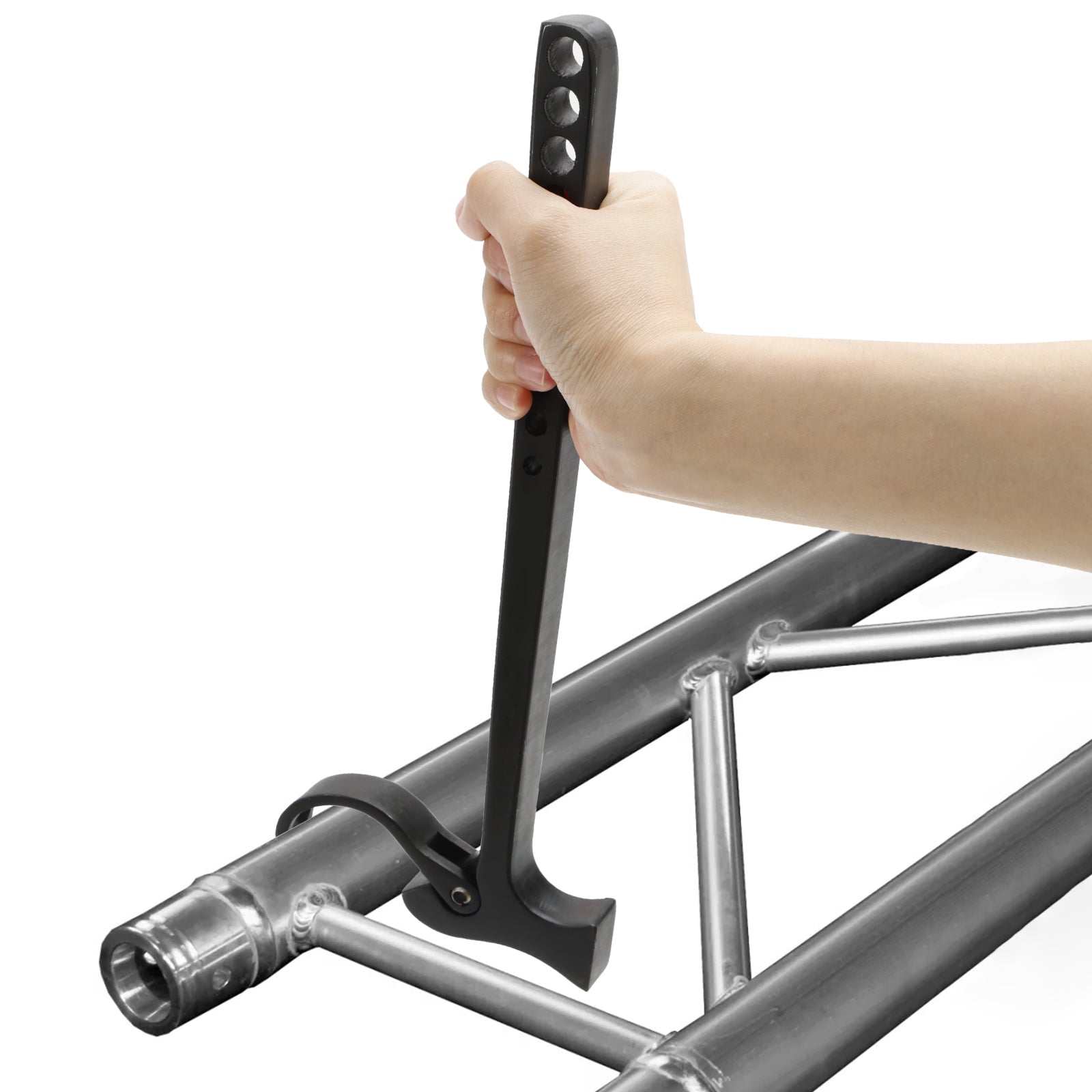 Dissolvant en aluminium de goupille de marteau de botte d'éclairage de broche d'étape pour le noir global de F34 Tru