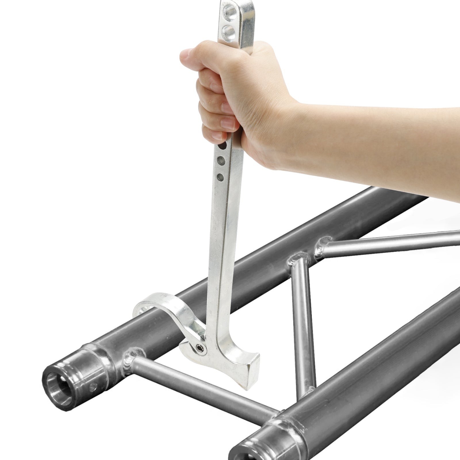 Dissolvant en aluminium de goupille de marteau de botte d'éclairage de broche d'étape pour le noir global de F34 Tru