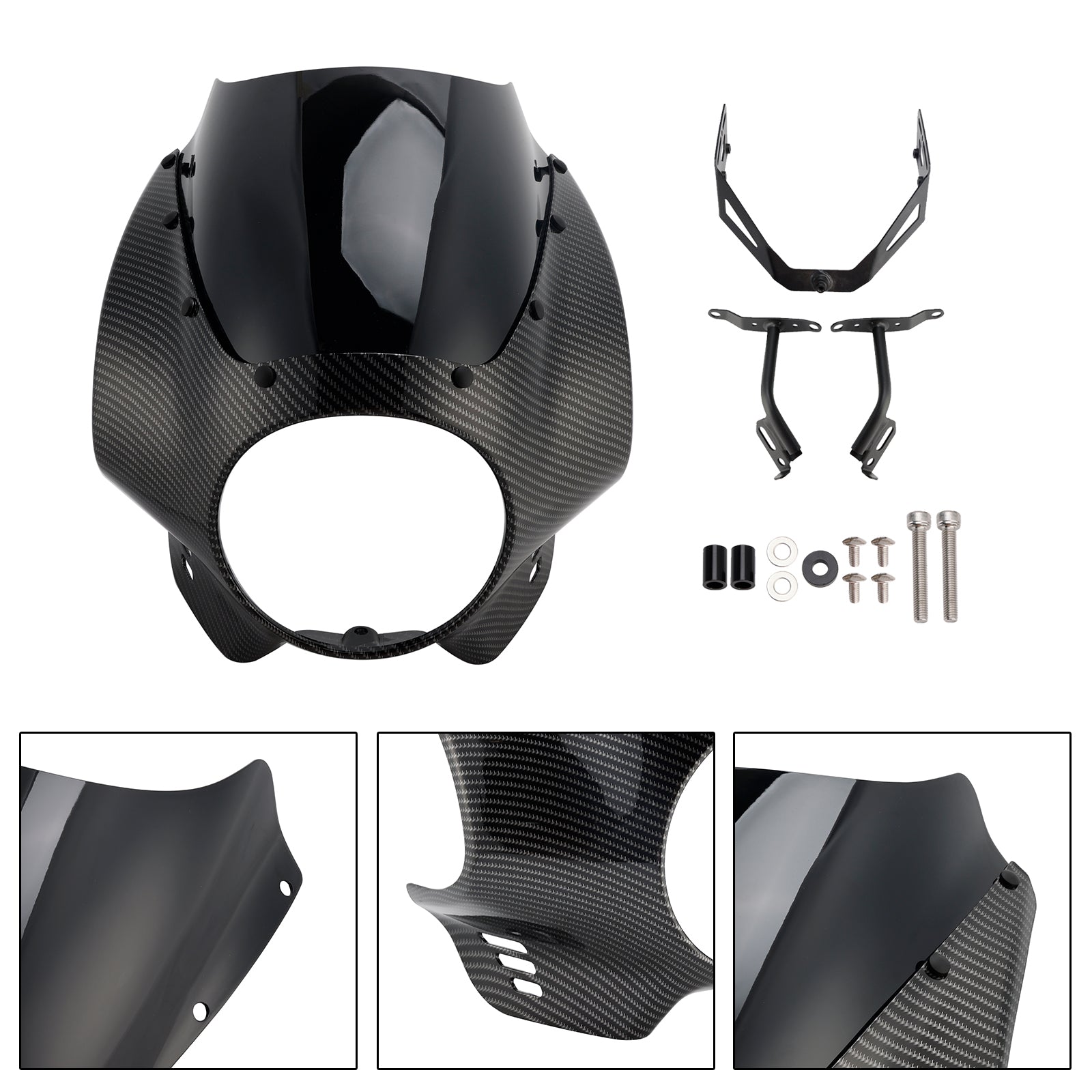 Parabrisas y carenado de faro para Yamaha XSR900 (2022-2025)