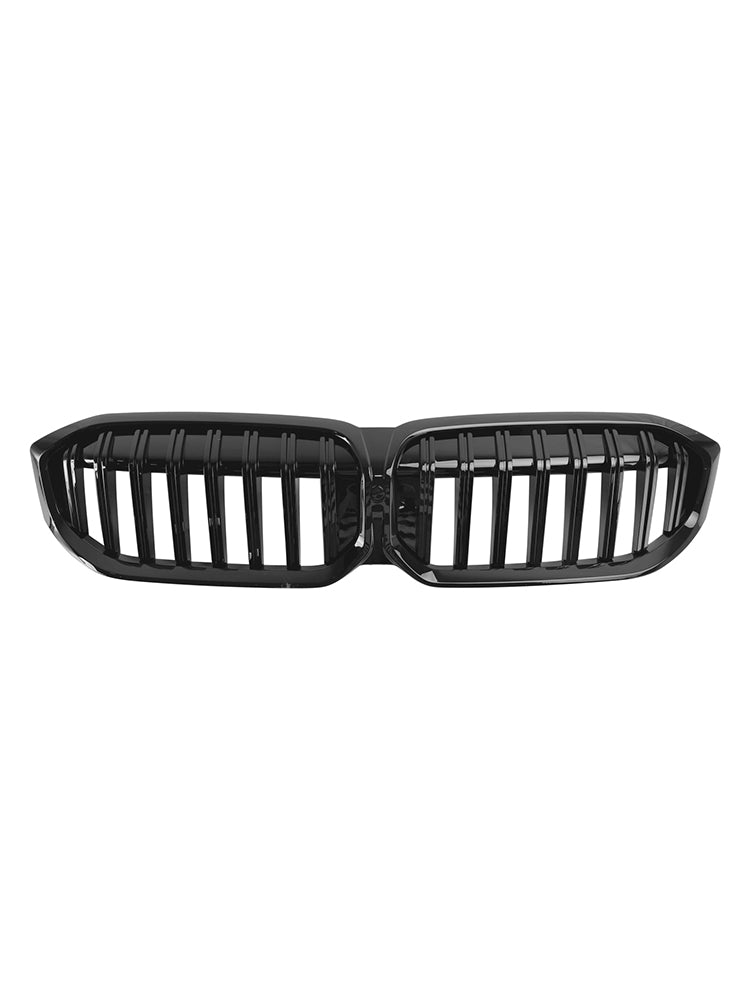 2023-2024 BMW 3 -sarja G20 G21 320I/330I/M340I/318I/320d Frant Real Glloss Black Grill Grill