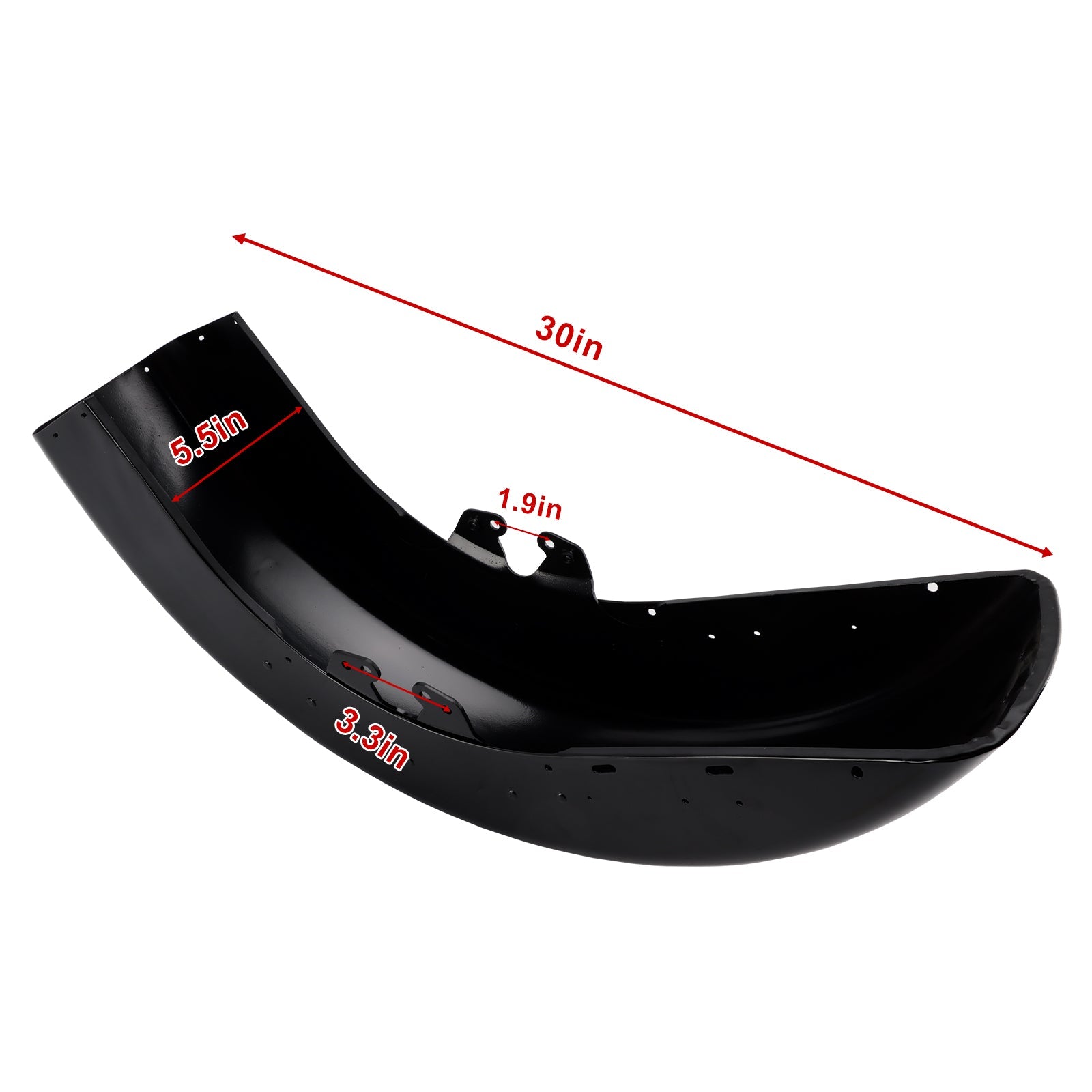 Garde-boue avant en acier Touring Electra Glide Ultra Limited 2014-2024