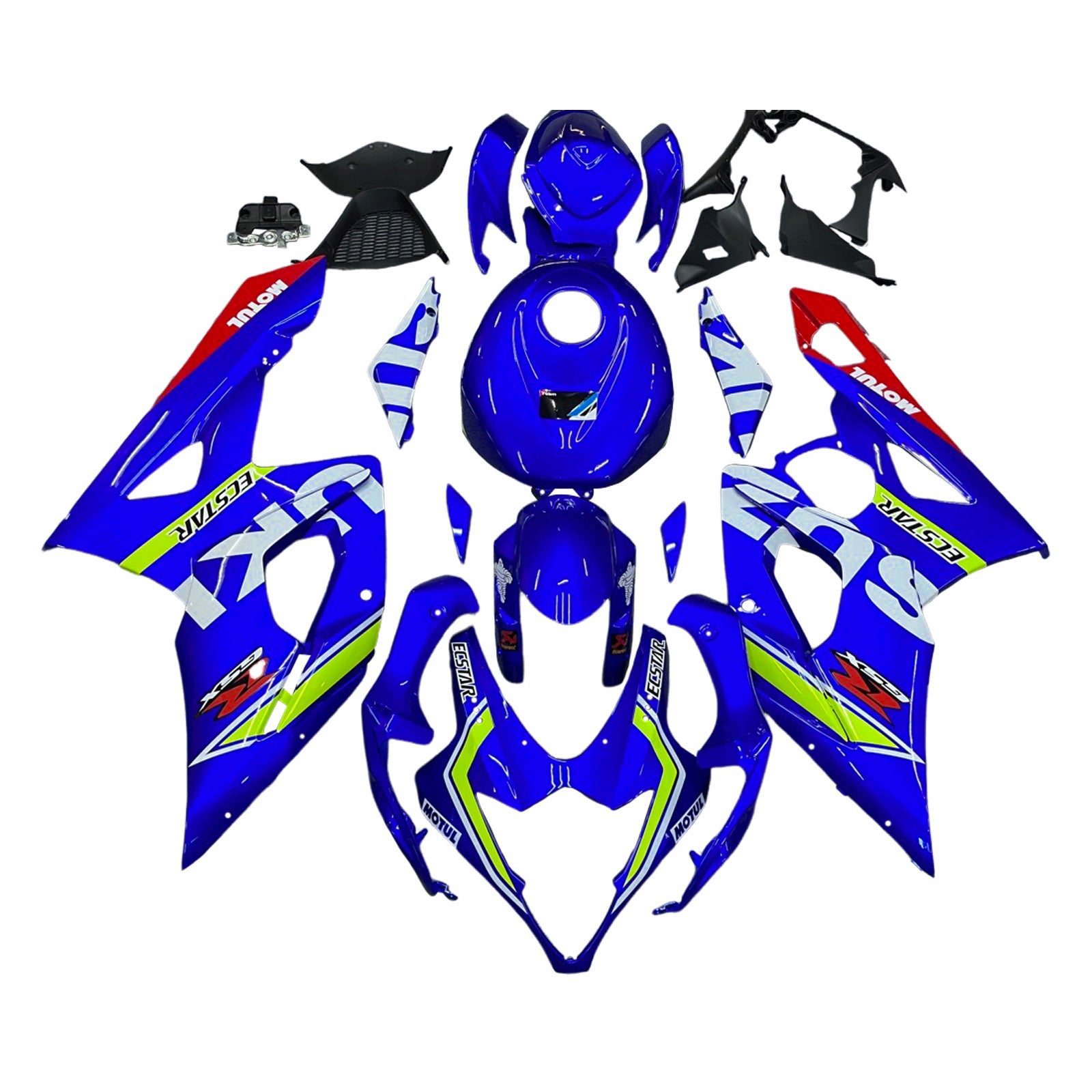 Amotopart Suzuki GSXR1000 2005-2006 K5 Kit de FareManage CORROSERIE PLASICA ABS