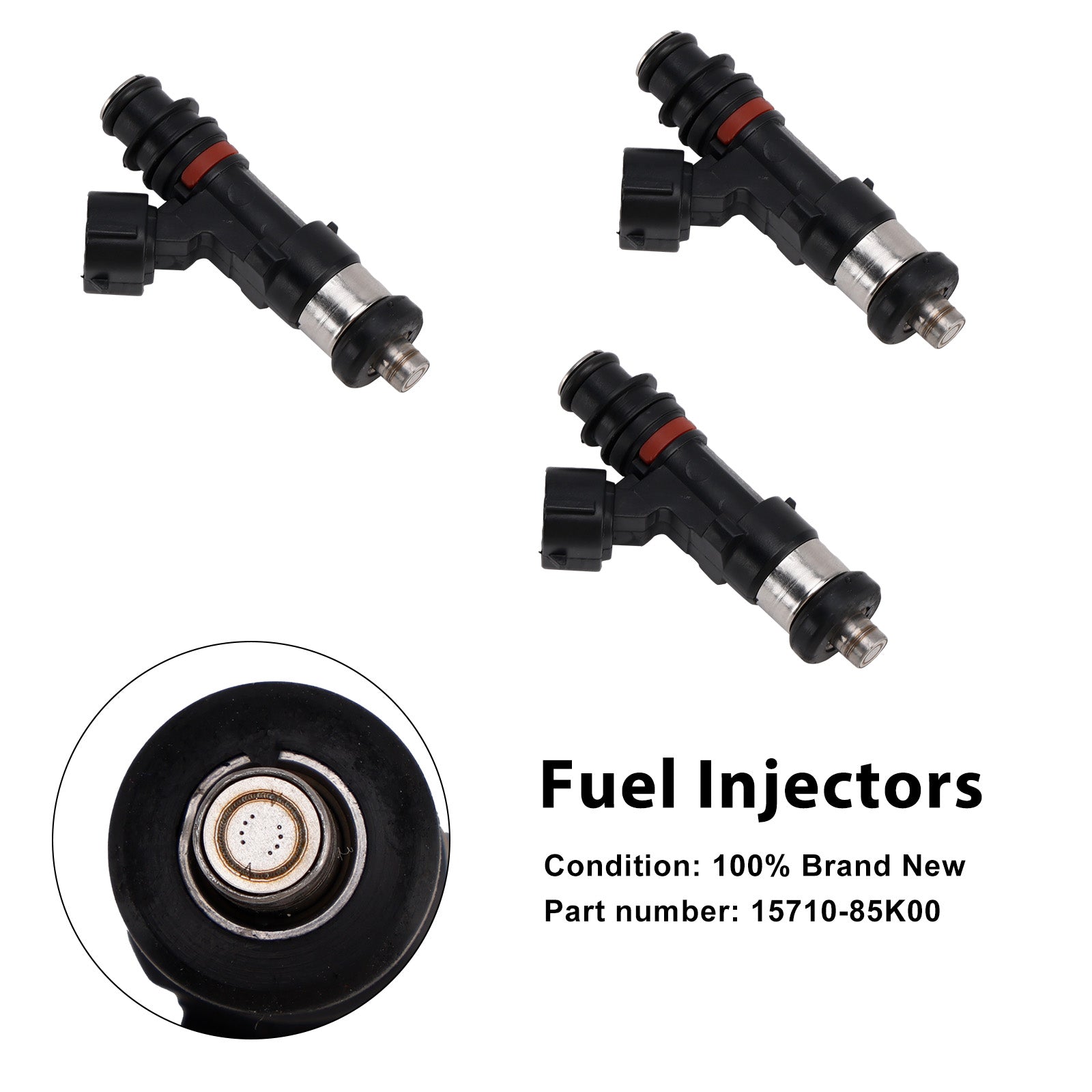 Injecteurs de carburant Suzuki DF40A, DF50A et DF60A (2010-2024) - Référence : 15710-85K00 (lot de 3)