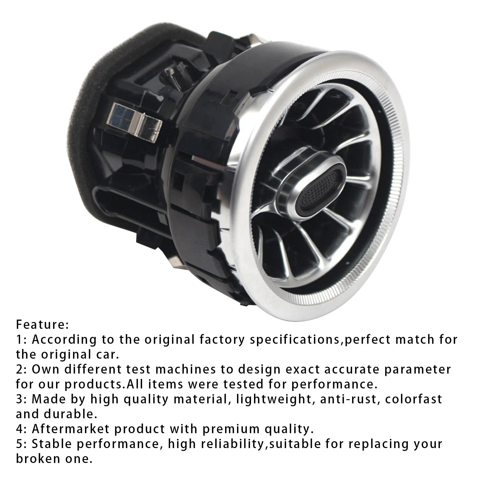 Izhod iz&Klimatska naprava na armaturni plošči Mercedes Benz razreda V W447 Vito 2014–2021 A4478308602