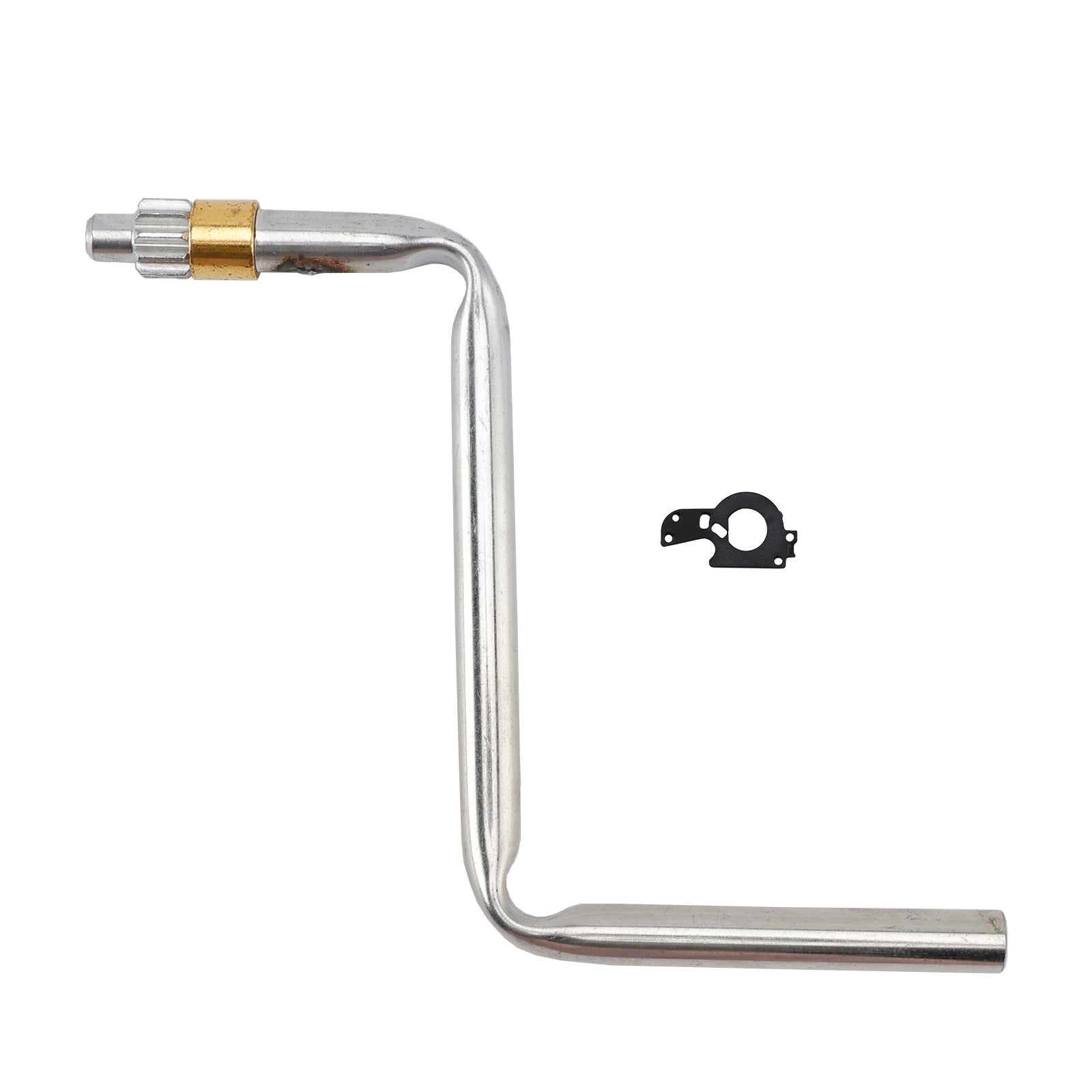 Manivelle pour camping-car coulissant avec engrenage à 10 dents à l'extrémité