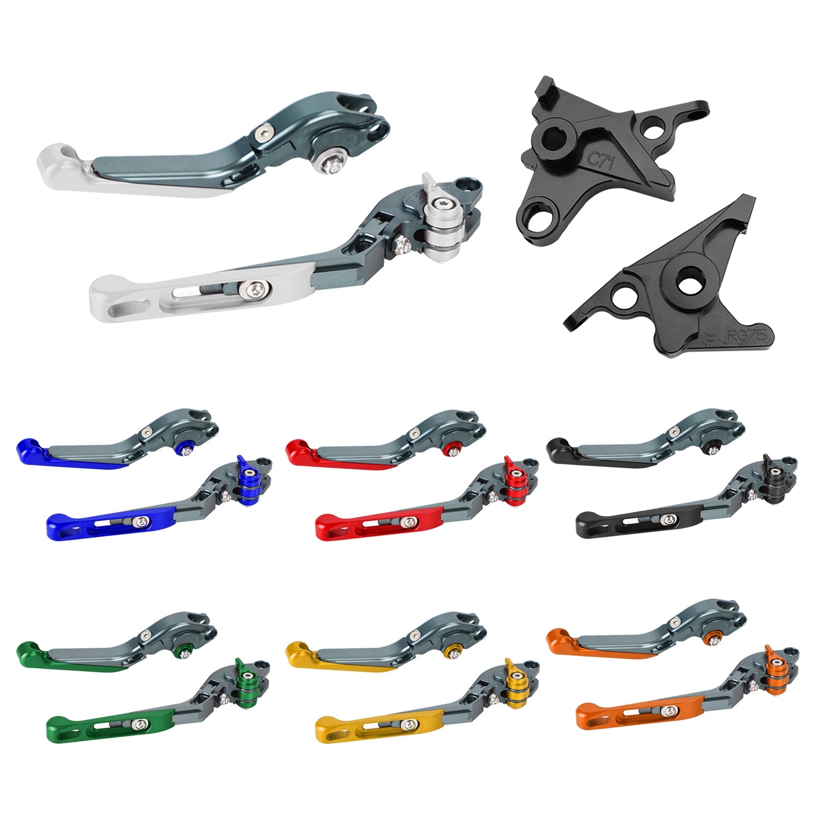 Levier de frein d'embrayage réglable pour BMW R NINE T /PURE/RACER 2017-2023