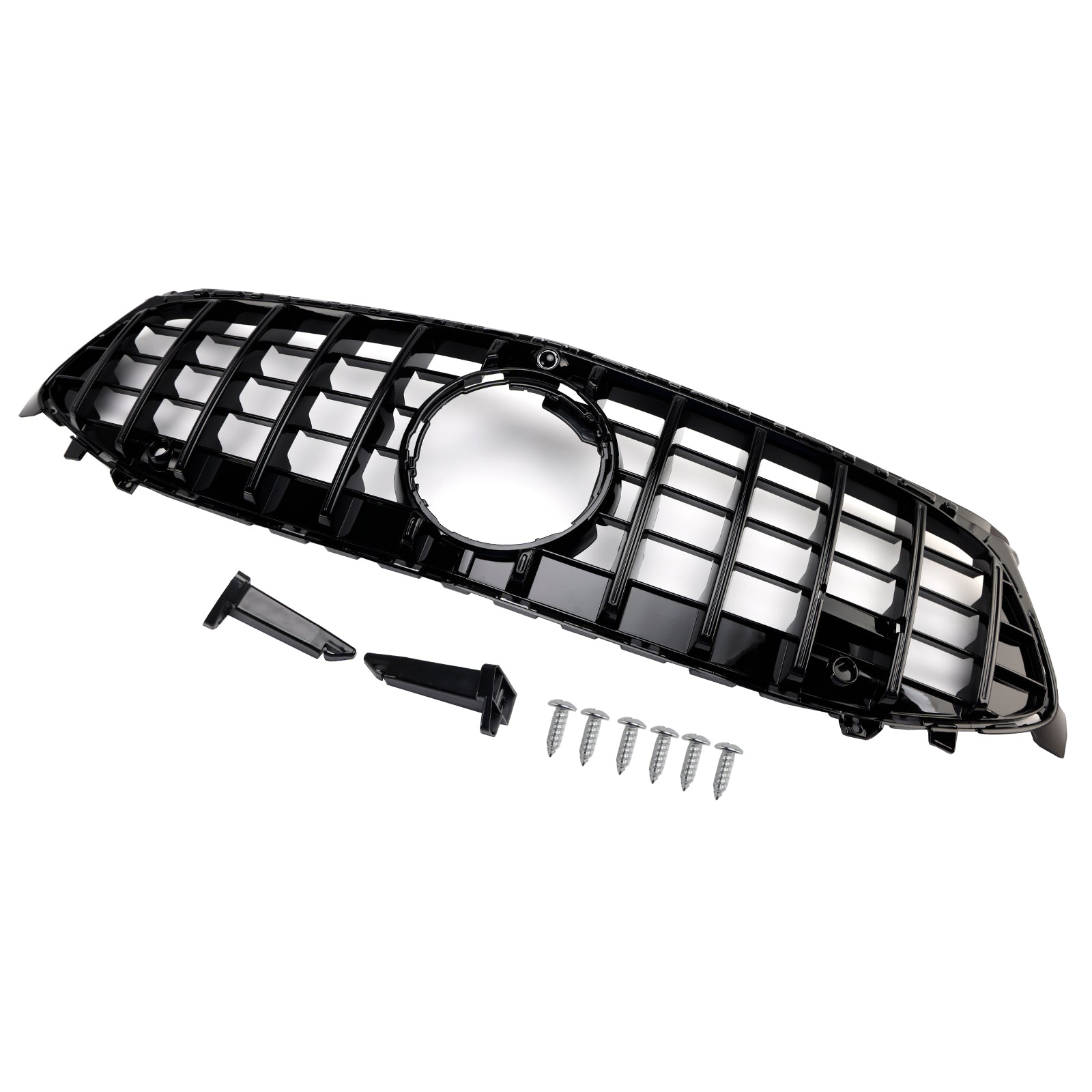 Black Front Bumper Grille Grill Pour Mercedes CLA-Class W118 C118 2024-2025