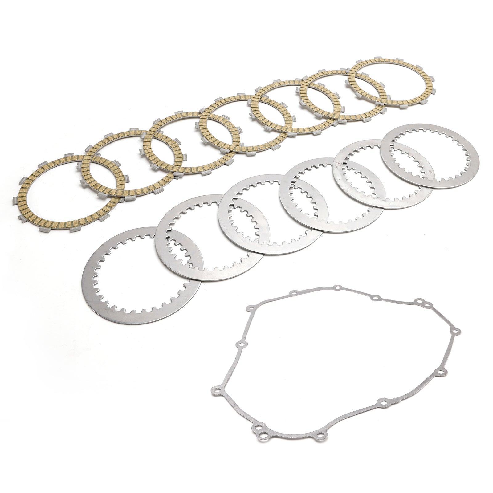 Komplet tornih diskov in tesnil sklopke za Yamaha MT-07 XSR700 Tenere 700 16-24