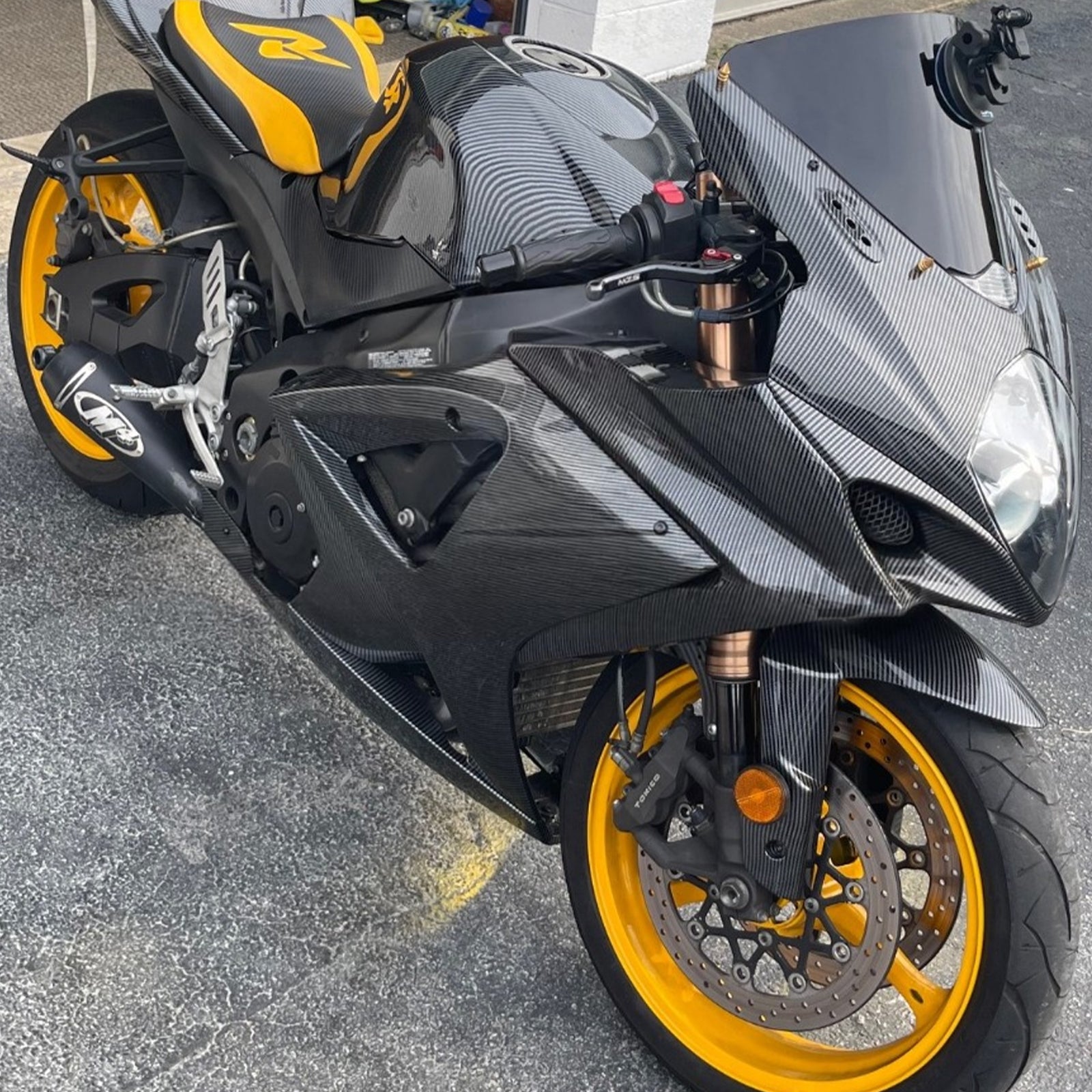 Kit di carenatura a iniezione, carrozzeria in plastica ABS per Suzuki GSXR1000 2007-2008 K7