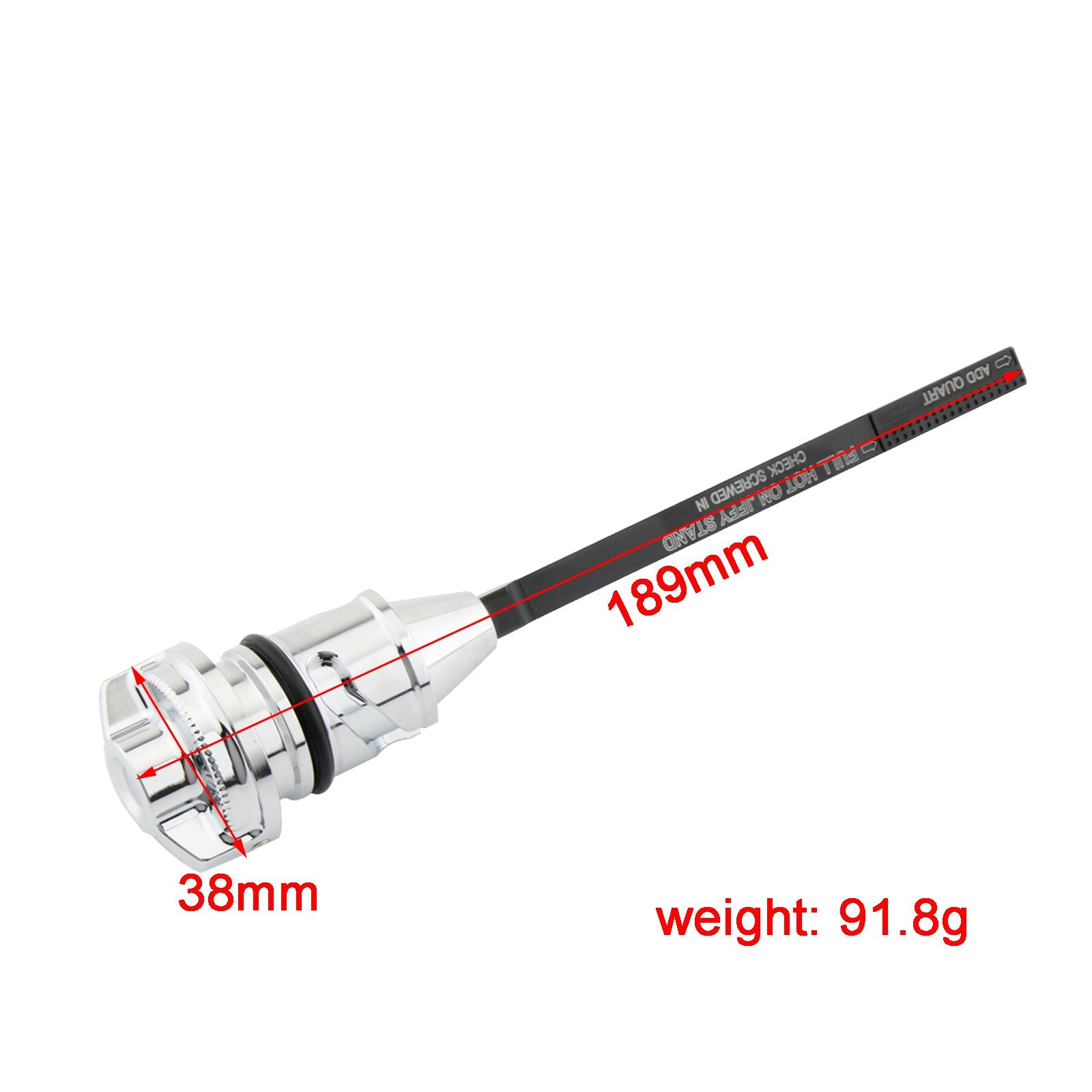 Öljymittarin säiliötulppa, sopiva korkki Harley Softailille 18-22