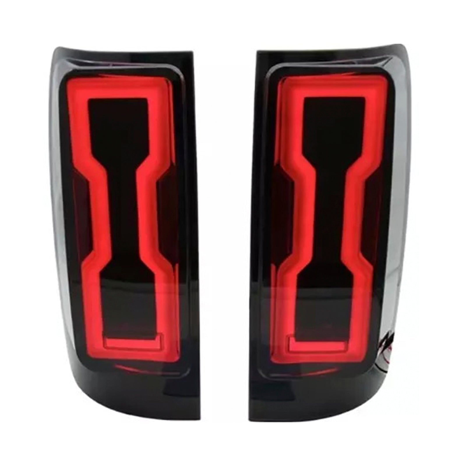 Coppia di luci posteriori a LED affumicate per Holden Colorado RG 2012-2020