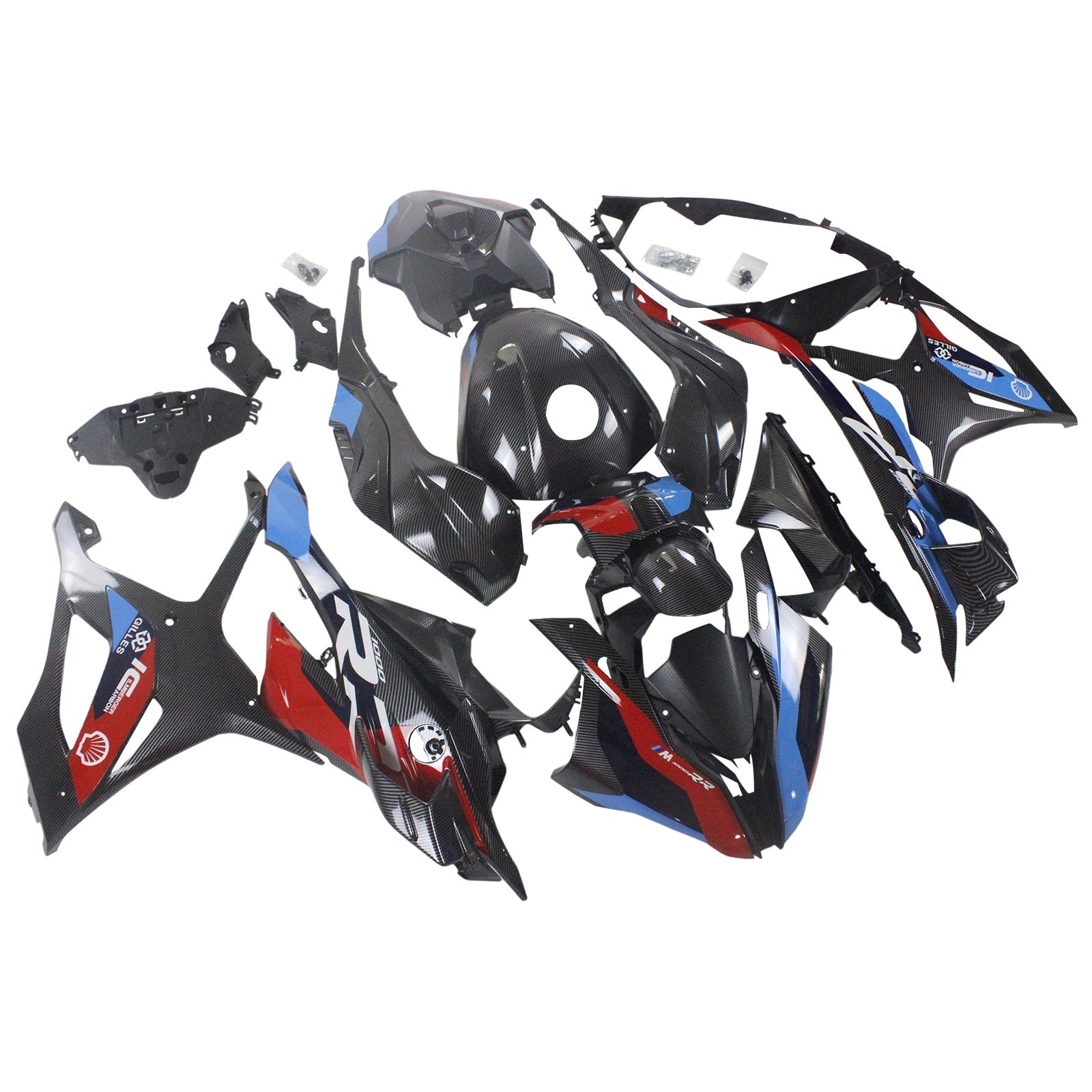 2023-2024 Kit BMW S1000RR di ABS in plastica in materia di corriere iniezione