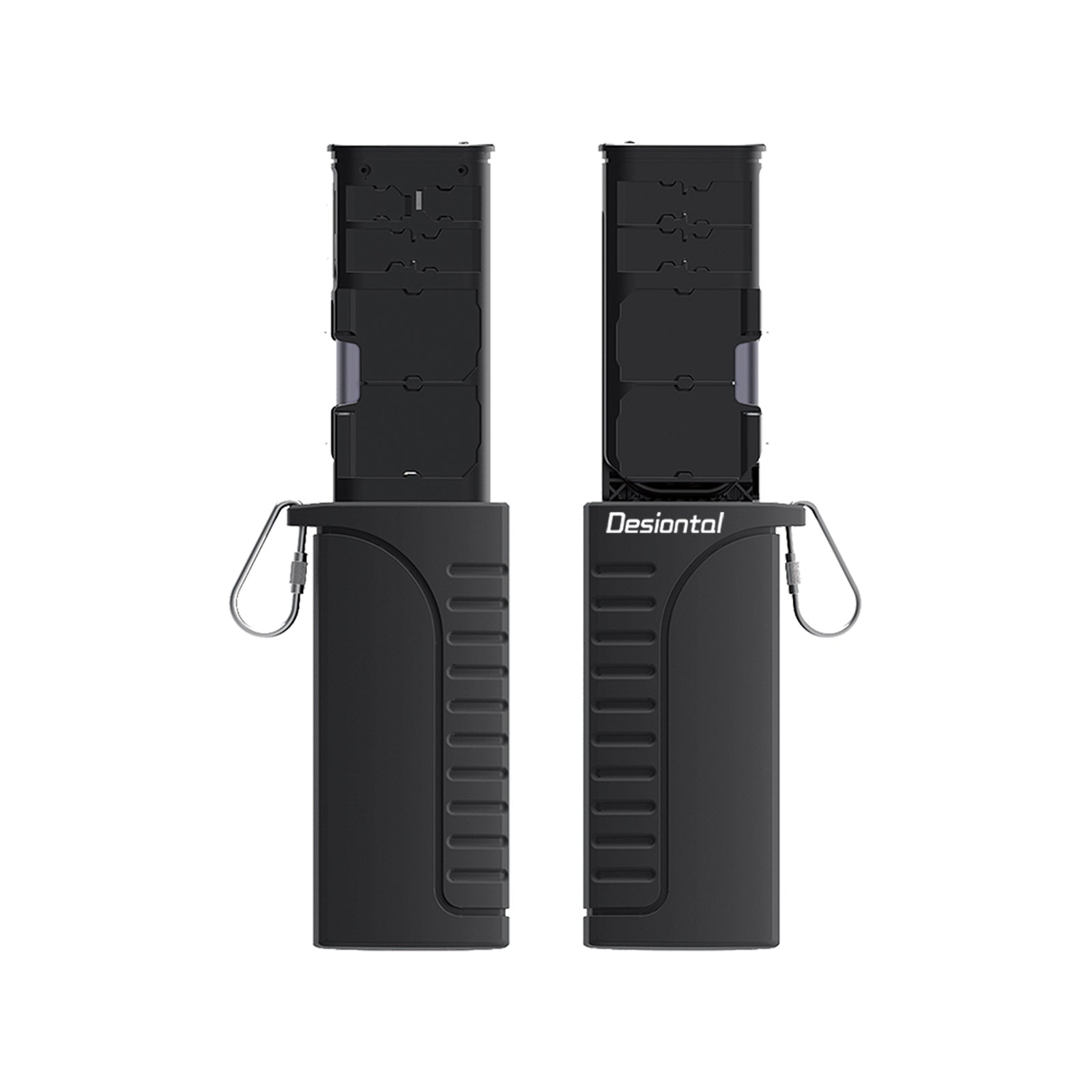 2 in 1 High Speed Flash-kortinlukija valokuvien lähetyksen säilytyslaatikko, vedenpitävä