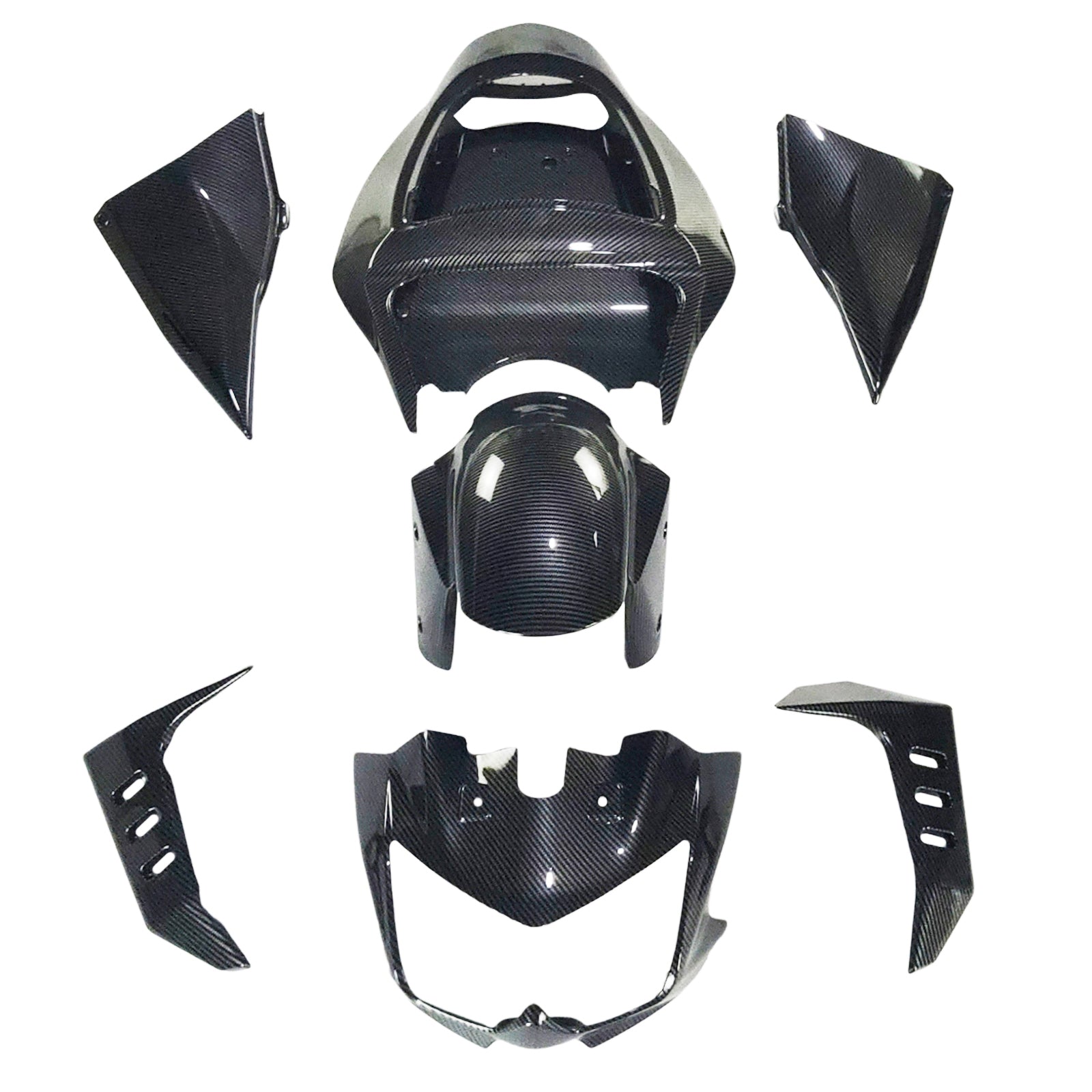 Injekcijski komplet za karoserijo plastični abs, primeren za Kawasaki Z1000 2003-2006