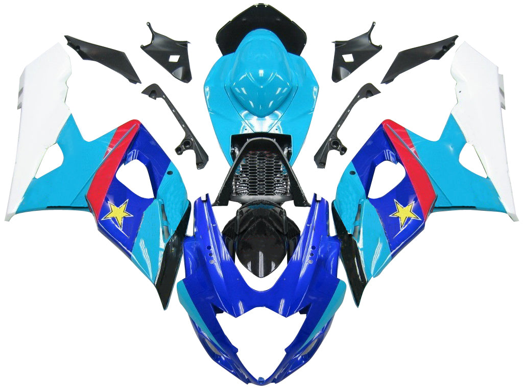 Injection carénage kit carrosserie plastique ABS fit pour Suzuki GSXR1000 2005-2006
