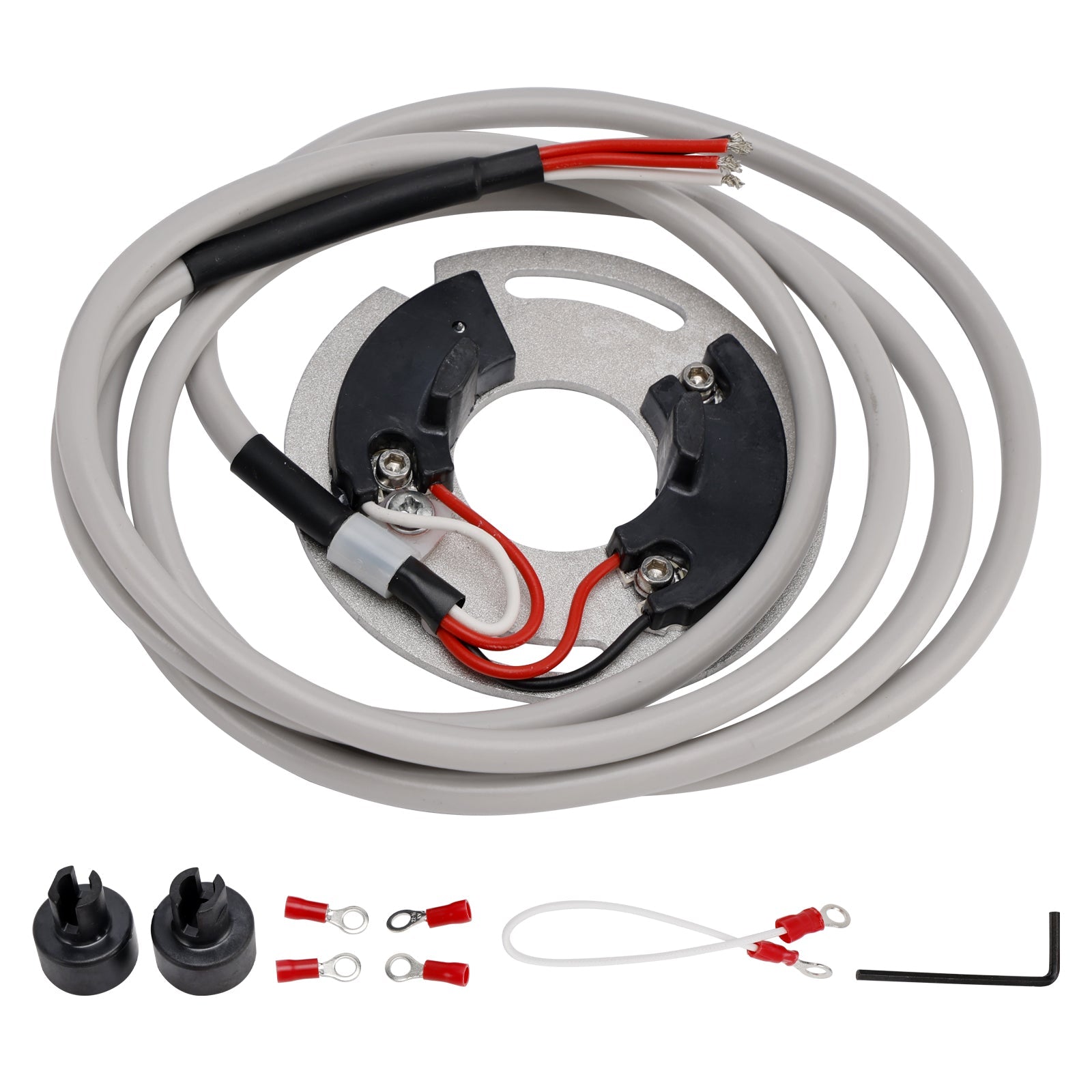 Systeem van&Elektronische ontsteking voor Big Twin Carb-modellen 1970-2003 - Enkel vuur