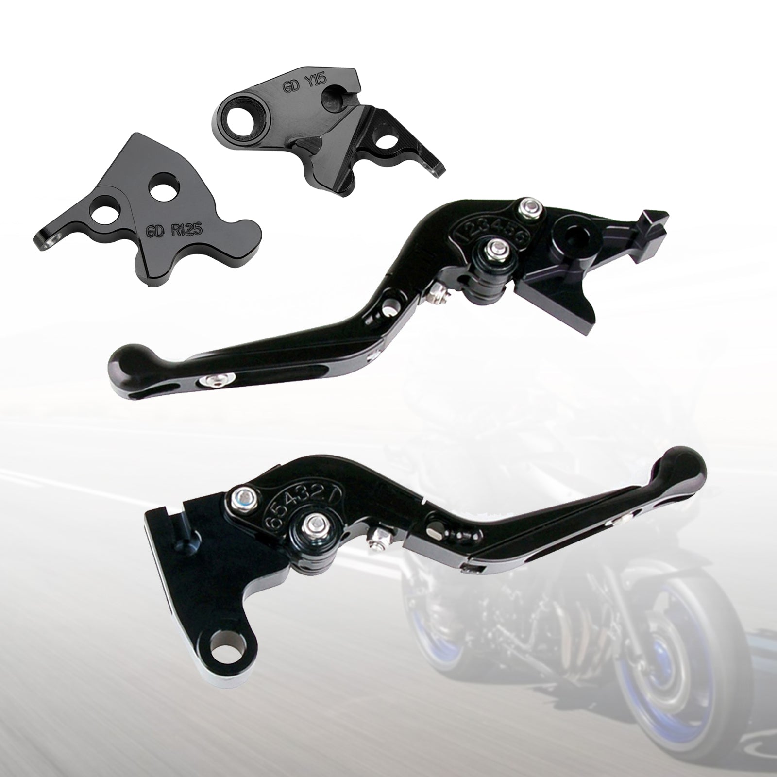 Leva freno e frizione regolabile per Yamaha XSR 155 MT15 2019-2022