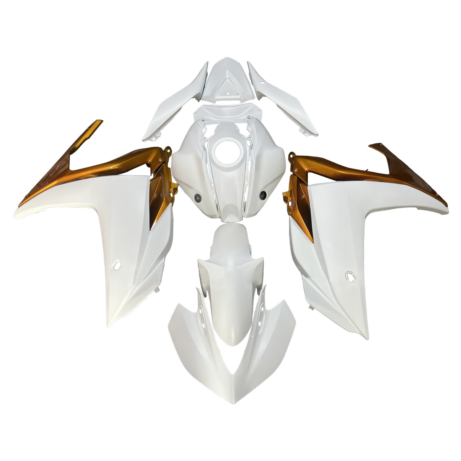 Kit de carénage injecté ABS pour Yamaha YZF-R3 2014-2018 et R25 2015-2017