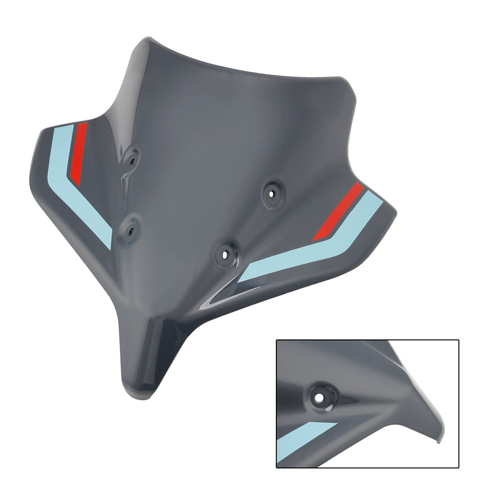 ABS-moottoripyörän tuulilasi Yamaha MT-10/MT-10 SP 2022-2024