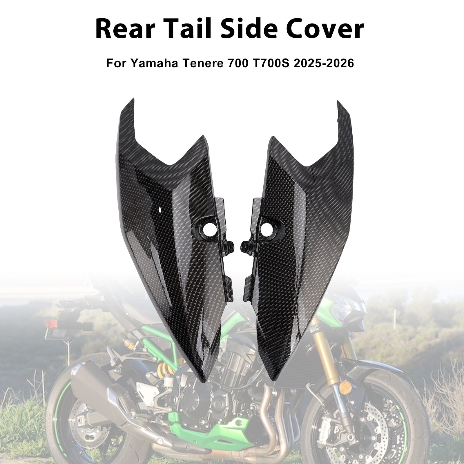 Cupolino posteriore per Yamaha Tenere 700 T700S (2025-2026)