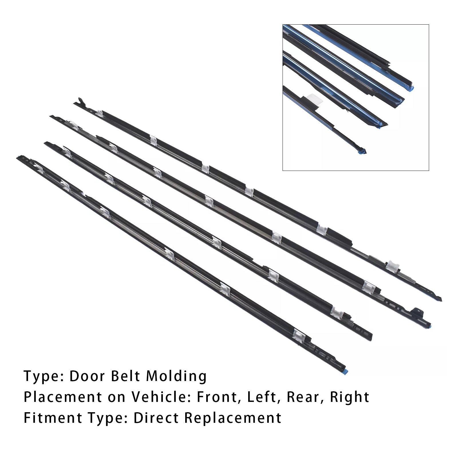 4-delne oblike vrat za vrat za Toyota Land Cruiser 1991-1998 75710-60021 75730-60020