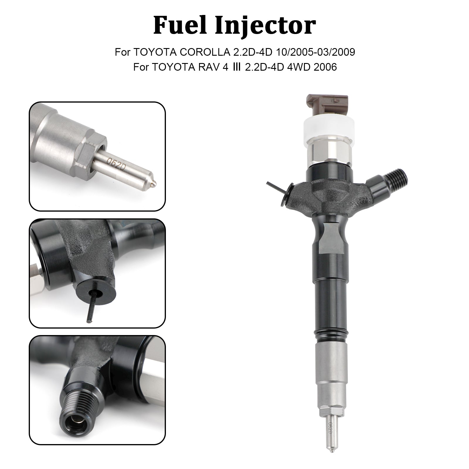 1PCS Fuel Injector 23670-0R020 Pour Toyota Corolla RAV4 095000-6040
