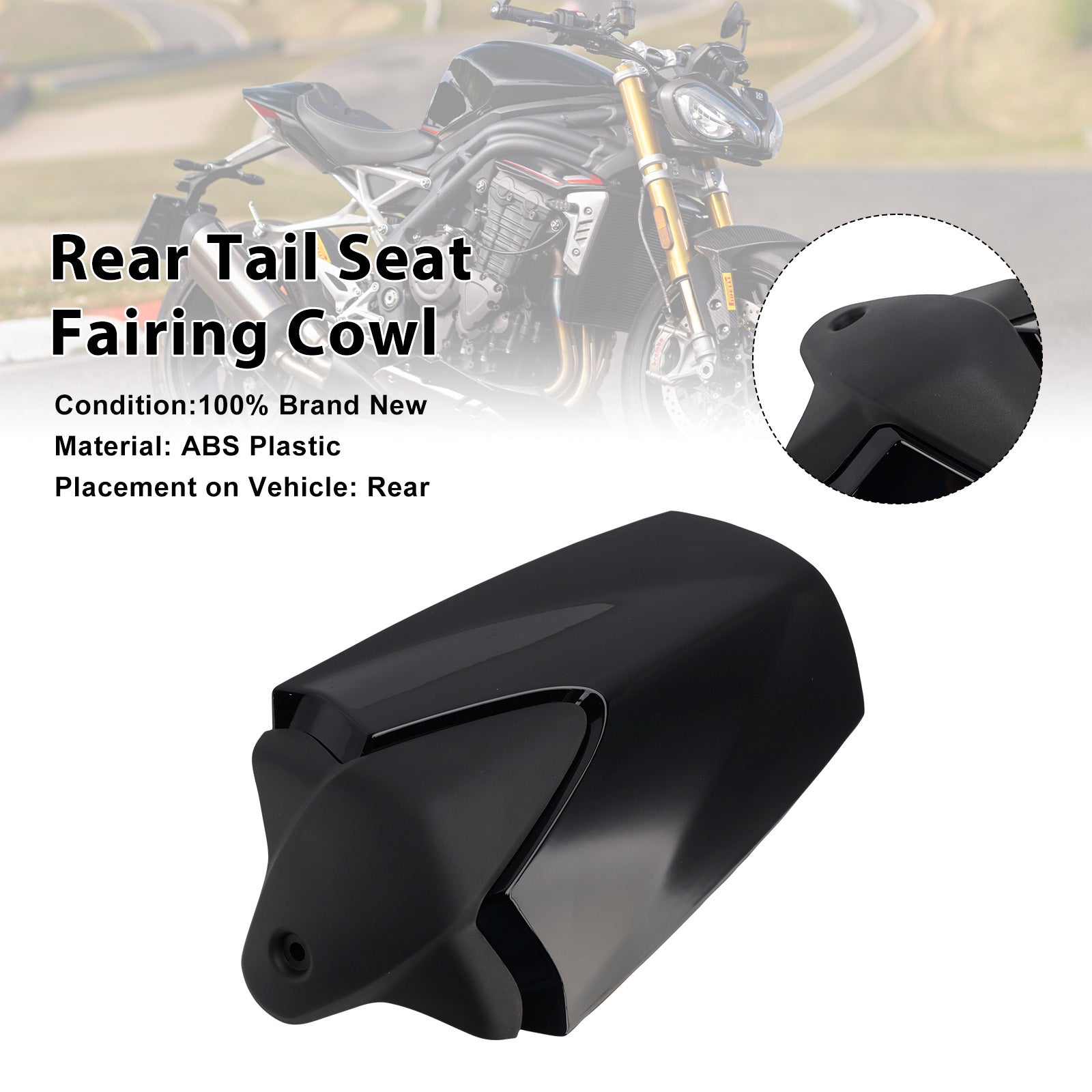 Carénage arrière de selle pour Speed Triple 1200 RS (2021-2024)