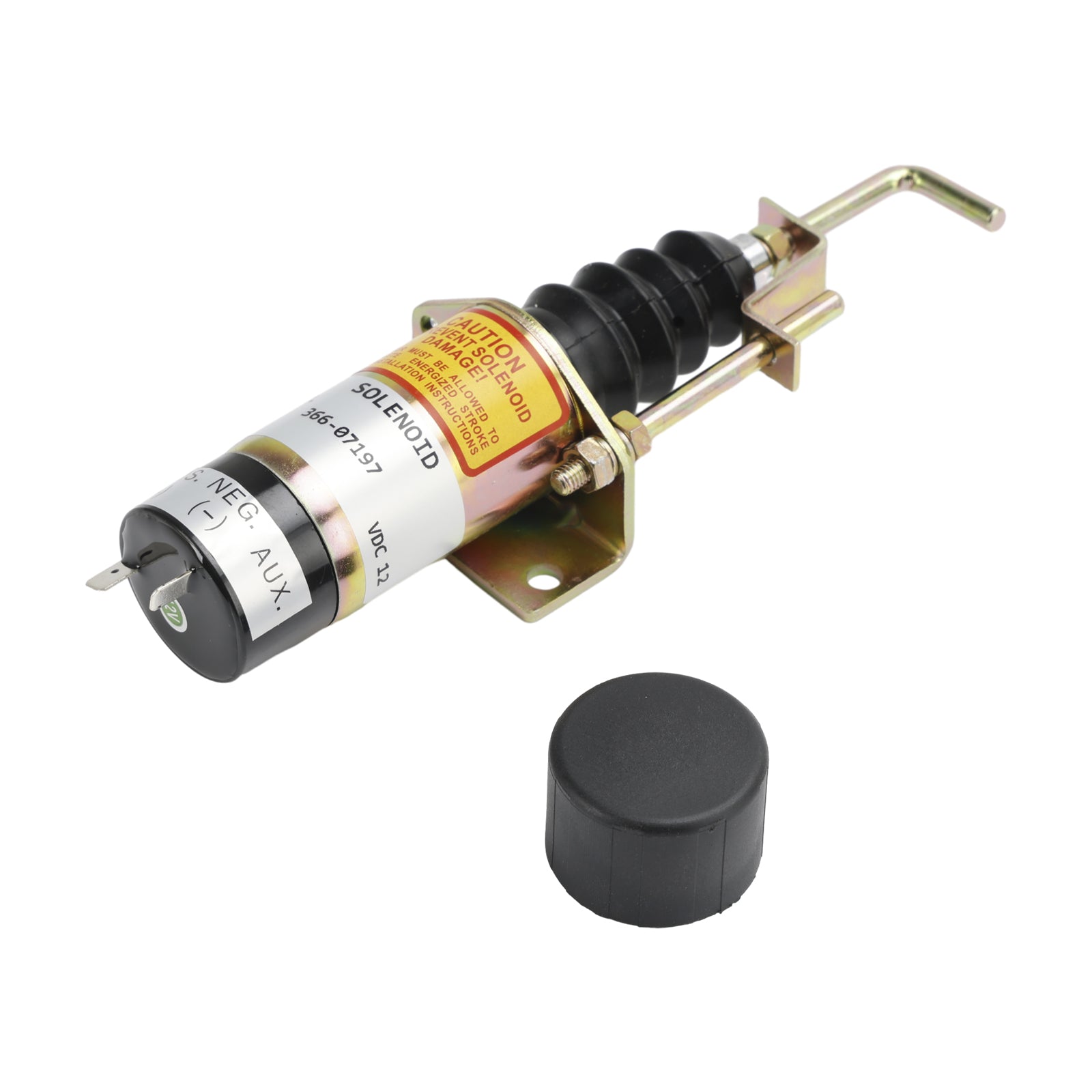 Solénoïde D'Arrêt De Carburant 366-07197 Pour Lister Petter 12V 1502-12C7U2B2S1