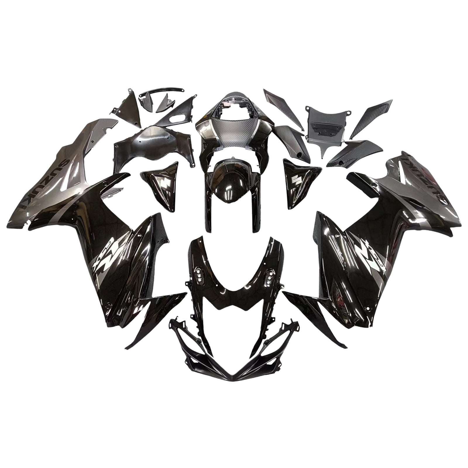 FAX ABS muovinen korin ruiskutussuojasarja Suzuki GSXR 600/750 2011-2025 K11