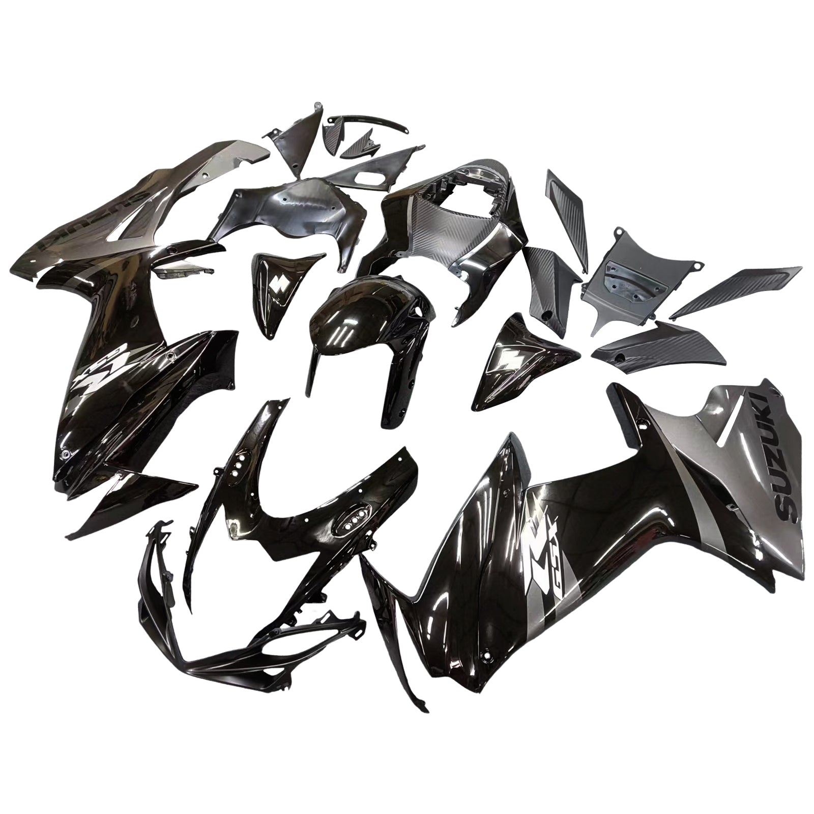 FAX ABS muovinen korin ruiskutussuojasarja Suzuki GSXR 600/750 2011-2025 K11