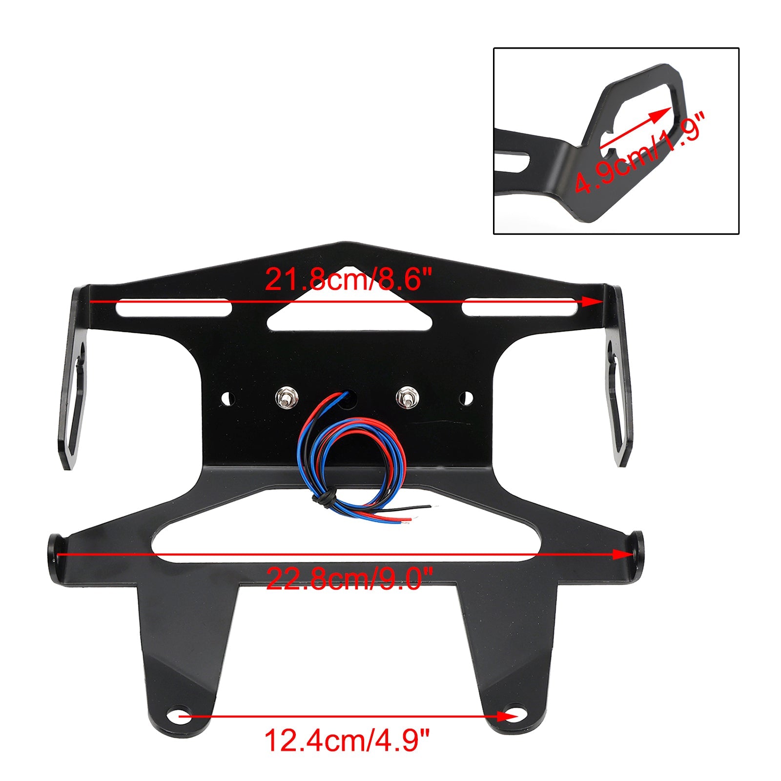 Support de plaque d'immatriculation pour Kawasaki Eliminator 400/SE 2023-2025