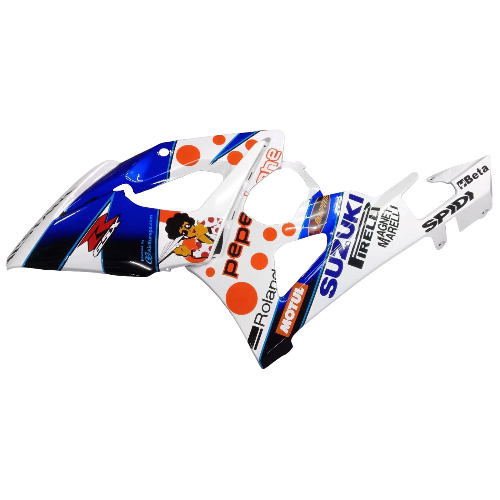 Carene Amotopart 2005-2006 Suzuki GSXR 1000 Pepephone Multicolor Generico