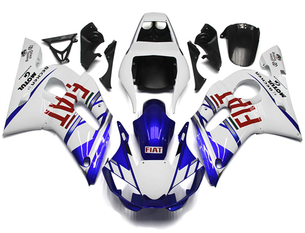 Kit de carénage par injection , carrosserie en plastique ABS Pour Yamaha YZF 600 R6 1998-2002