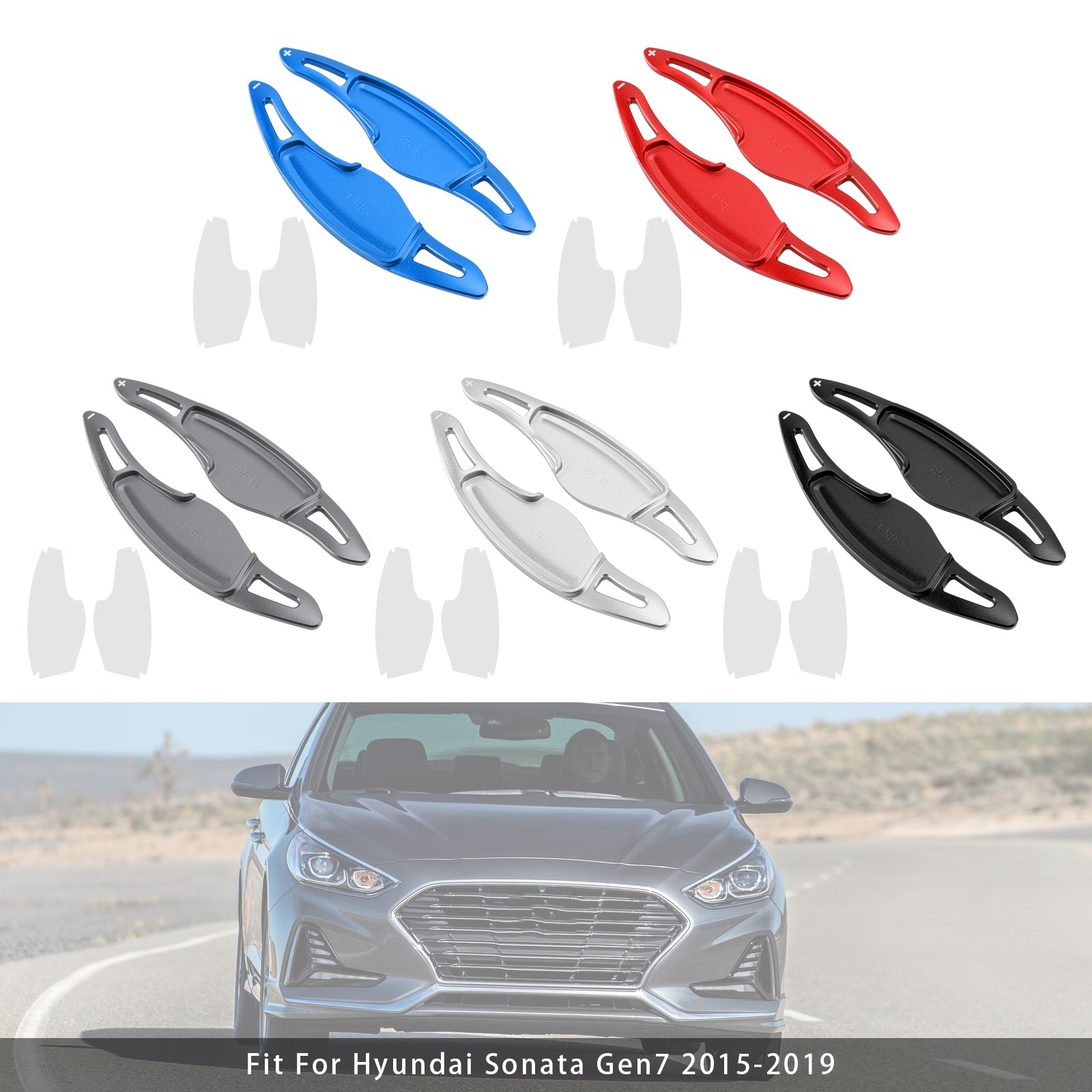 Aluminijaste prestavne ročice na volanu za Hyundai Sonata 2015-2019