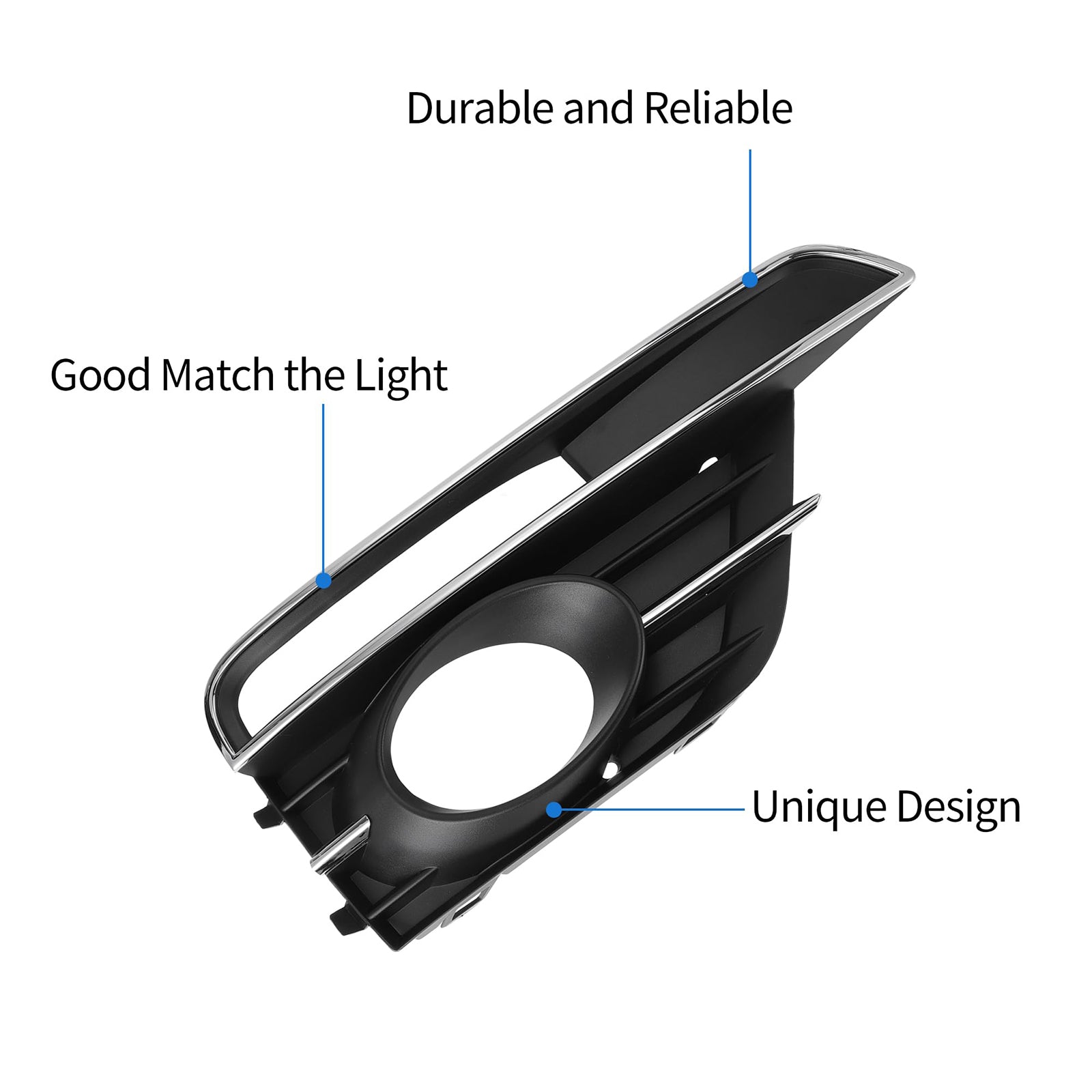 Beschermende rooster voor brandmistlicht aan de rechterkant van VW Beetle 2016-2019 5C5854662JJ