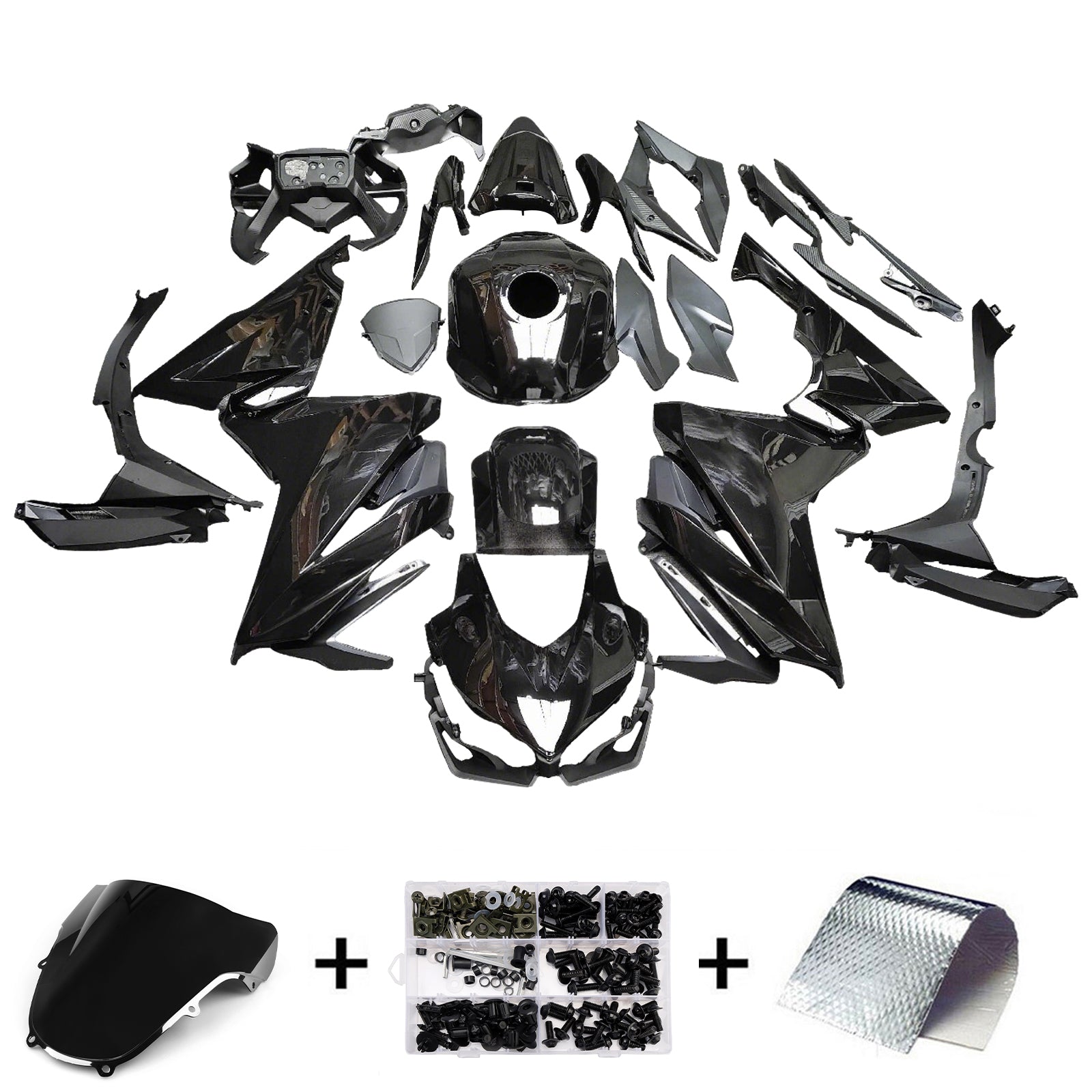Kit de carenado de plástico ABS para Honda CBR500R 2022-2023