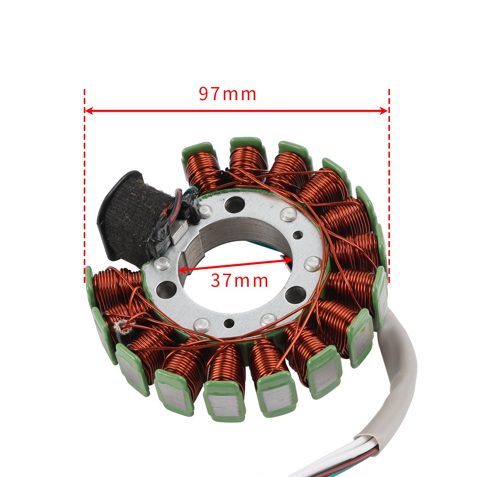 Stator -alternator voor Yamaha YP Majesty 125 150 180 Malaguti Madison 125 150T